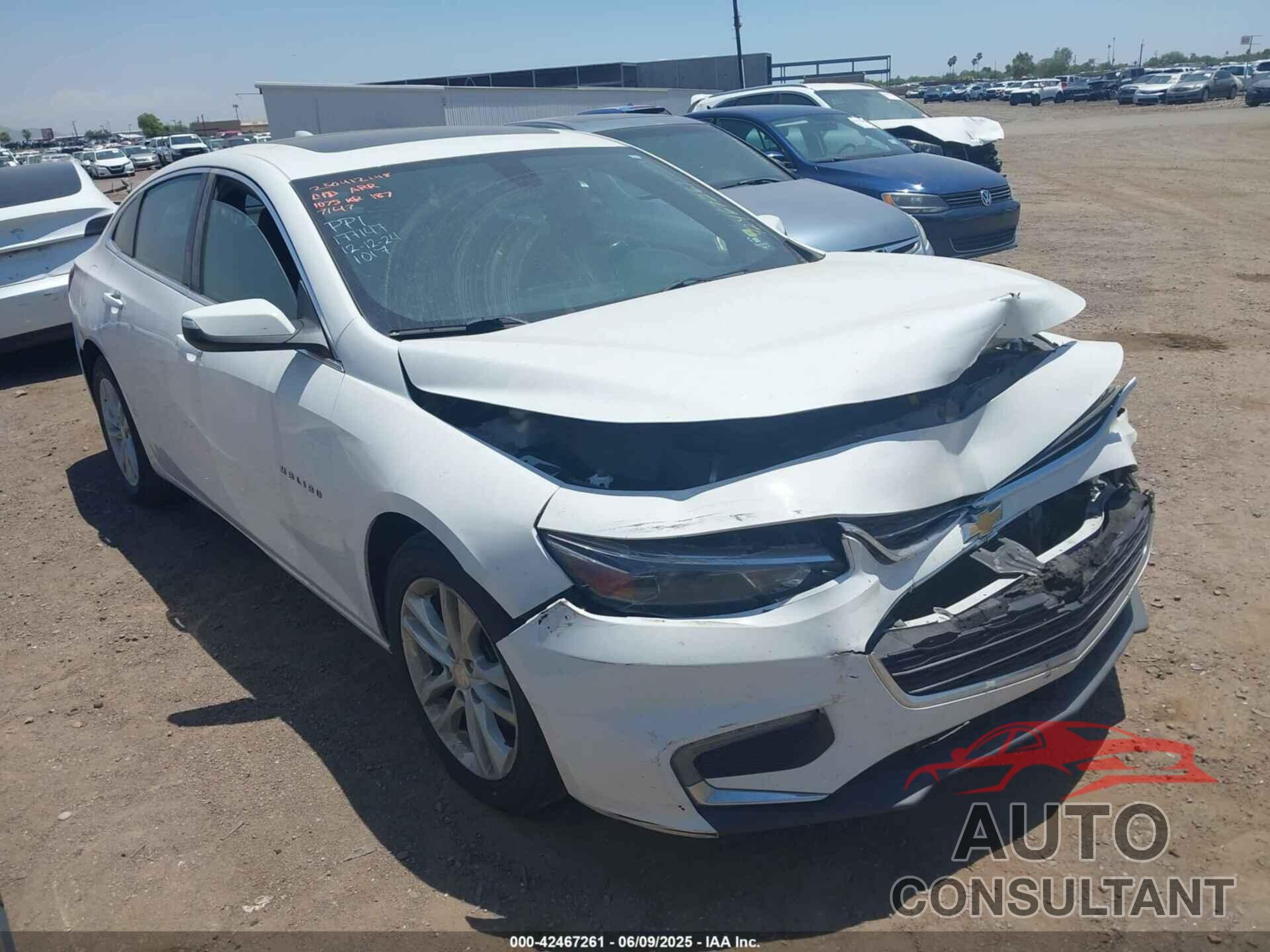 CHEVROLET MALIBU 2018 - 1G1ZD5ST3JF177147