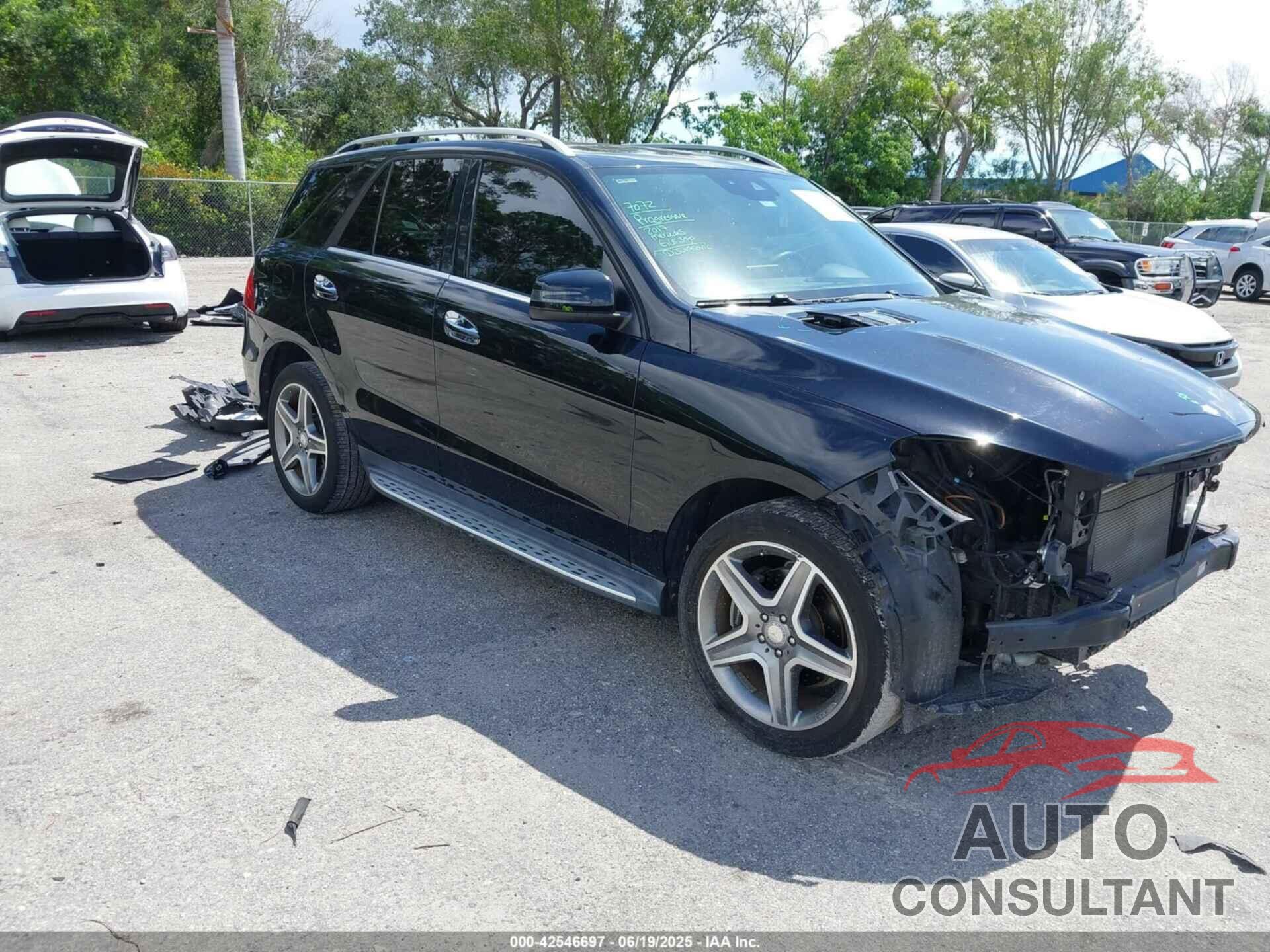 MERCEDES-BENZ GLE 350 2017 - 4JGDA5JB1HA861393