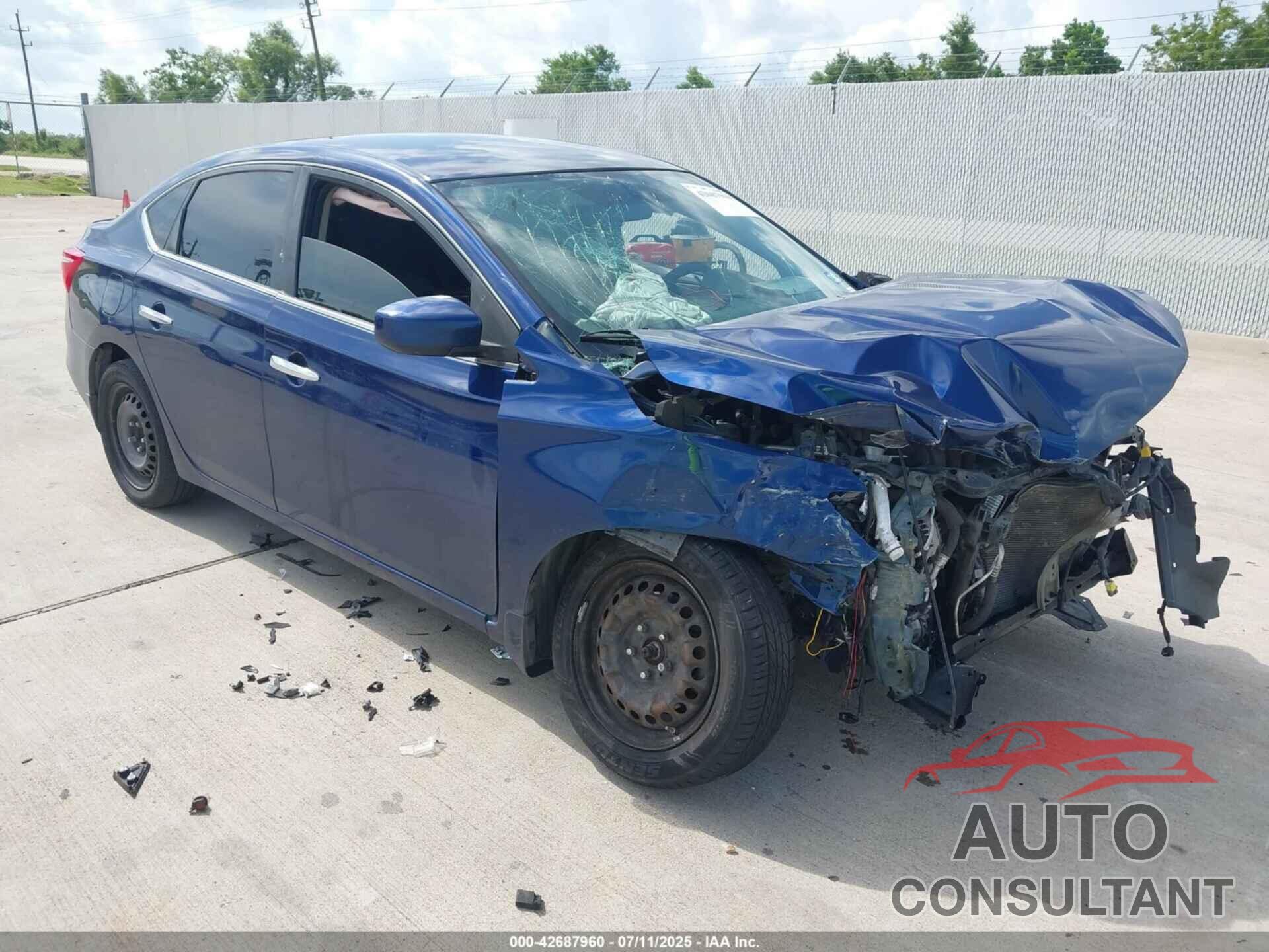 NISSAN SENTRA 2019 - 3N1AB7APXKY409895
