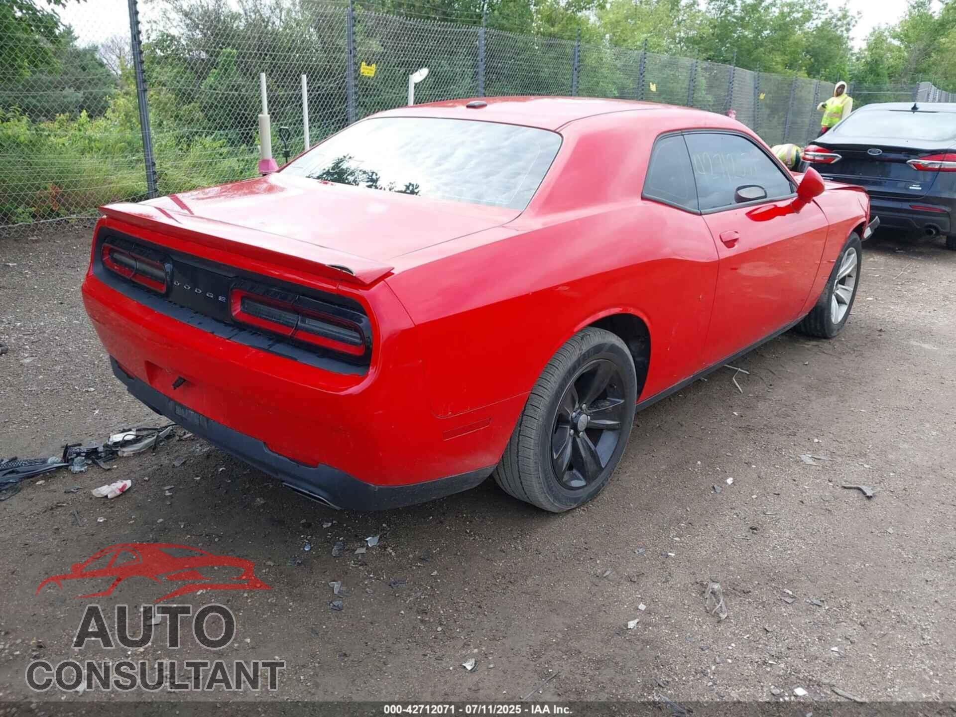 DODGE CHALLENGER 2016 - 2C3CDZAG1GH119414