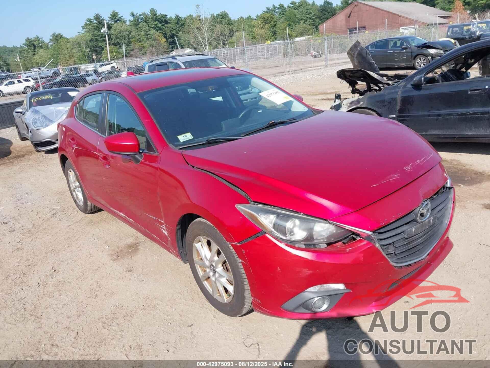 MAZDA MAZDA3 2014 - JM1BM1M77E1183909