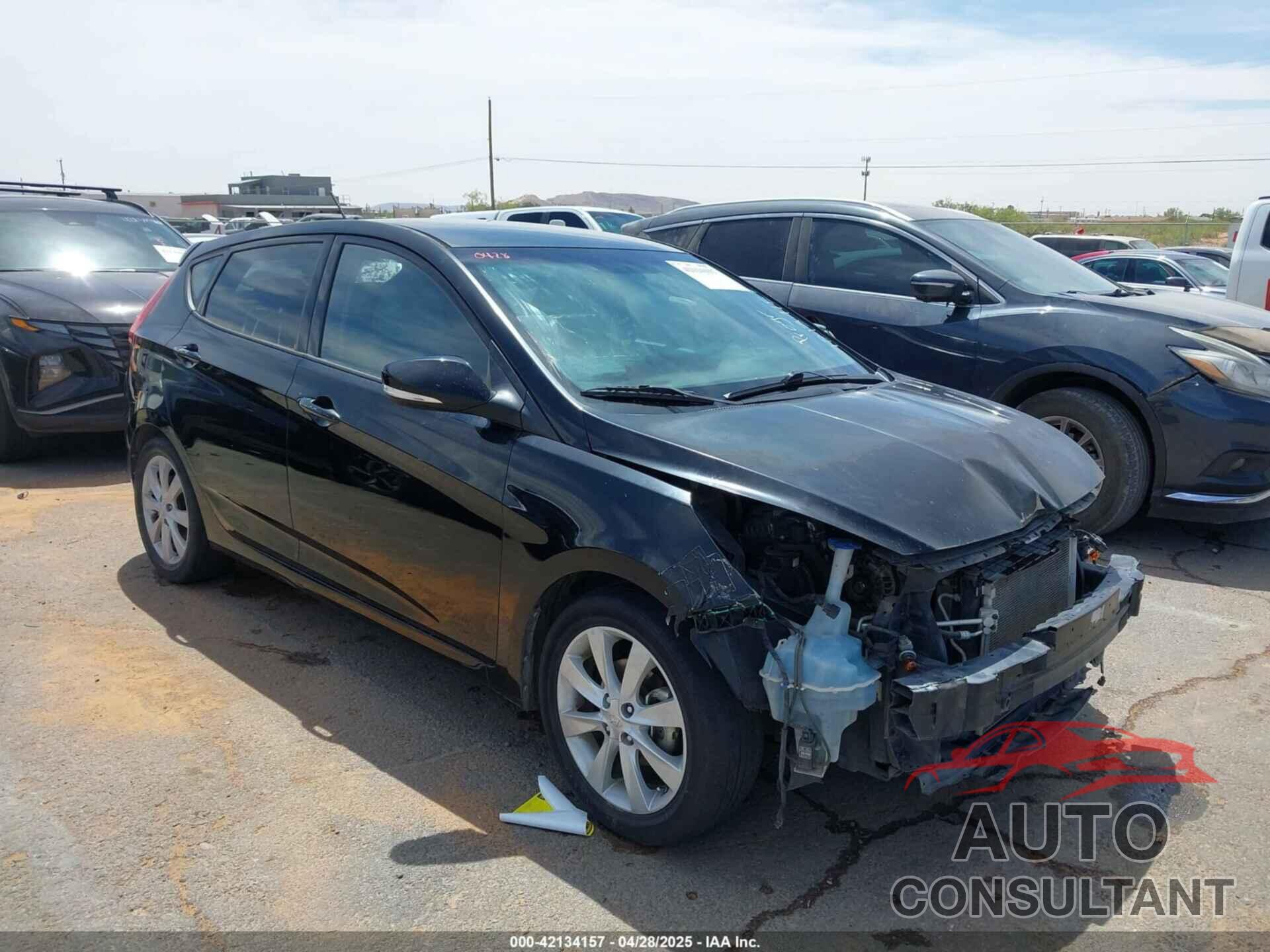 HYUNDAI ACCENT 2012 - KMHCU5AEXCU003781