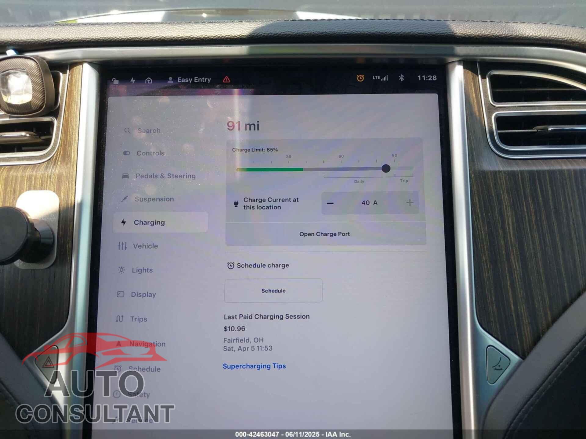 TESLA MODEL S 2013 - 5YJSA1CP5DFP25346