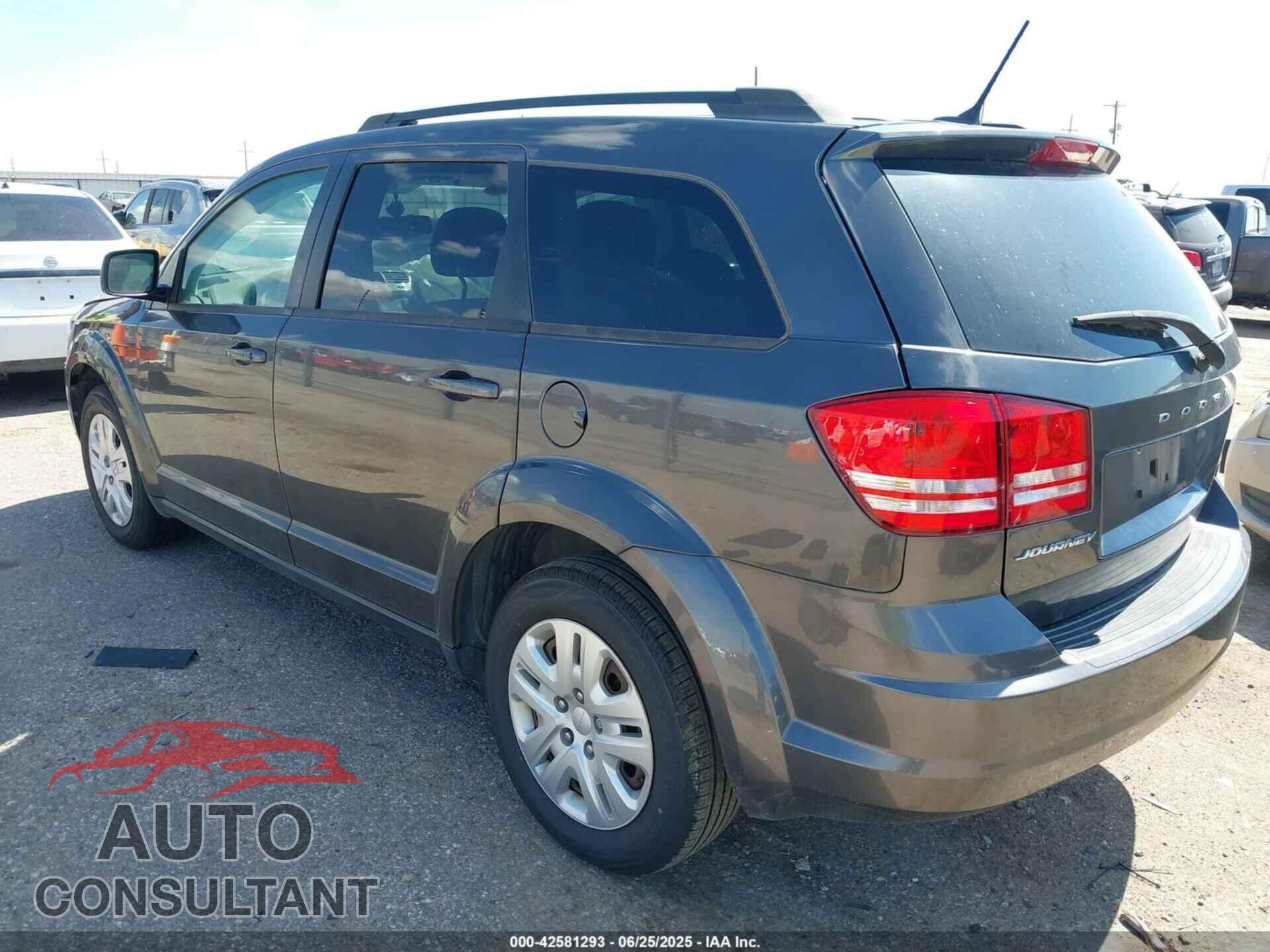 DODGE JOURNEY 2017 - 3C4PDCAB9HT527313
