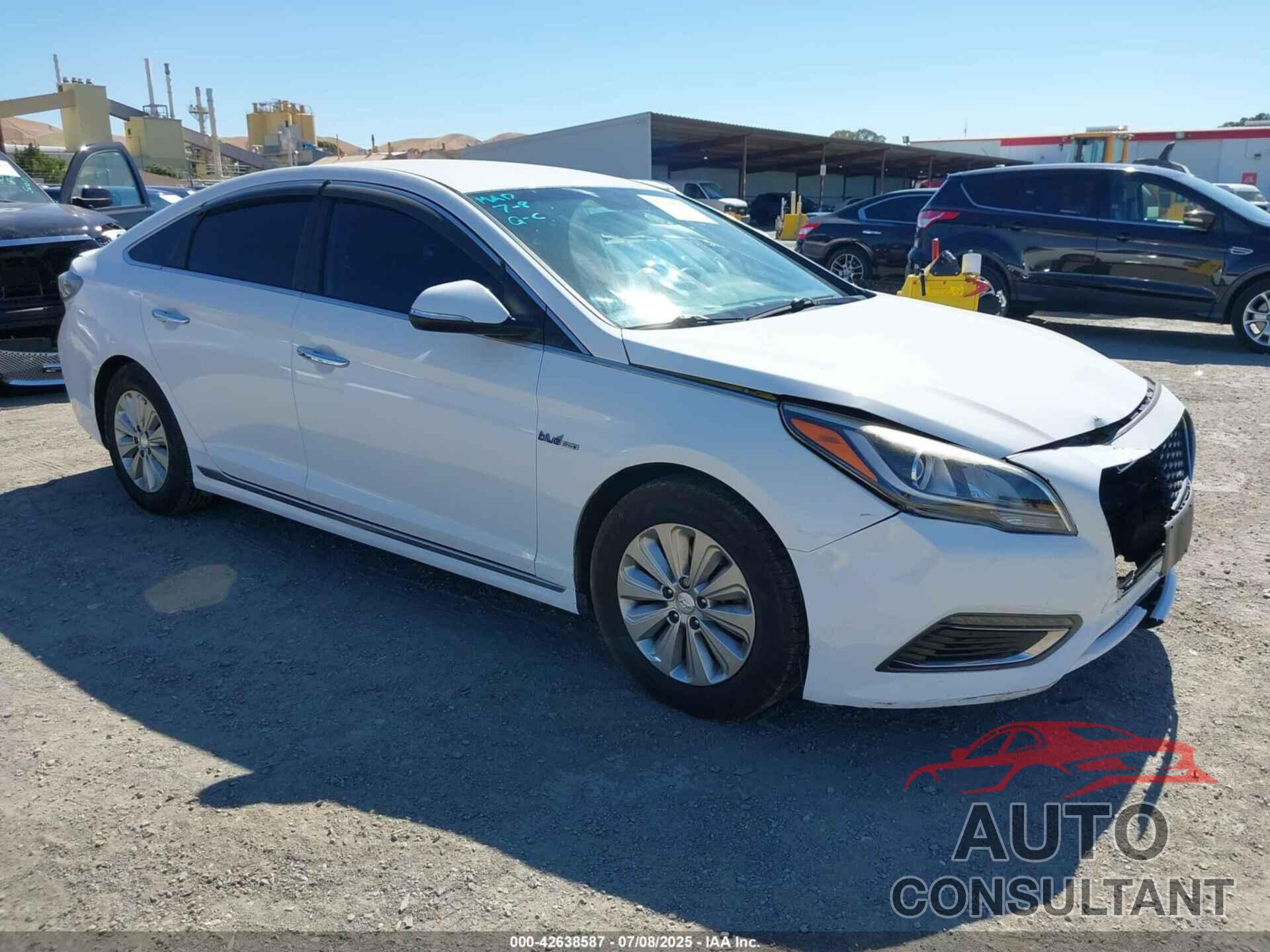 HYUNDAI SONATA HYBRID 2016 - KMHE24L16GA029210