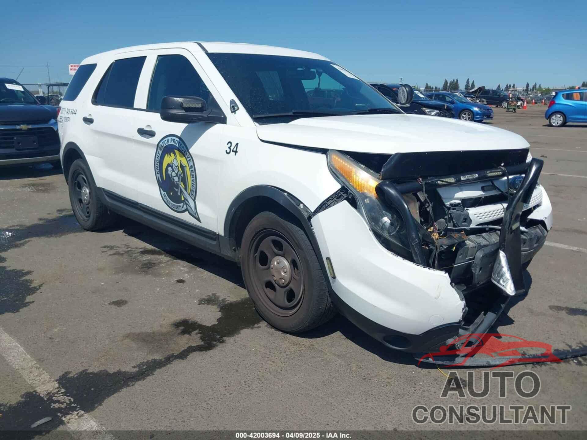 FORD POLICE INTERCEPTOR 2013 - 1FM5K8AR7DGC25908