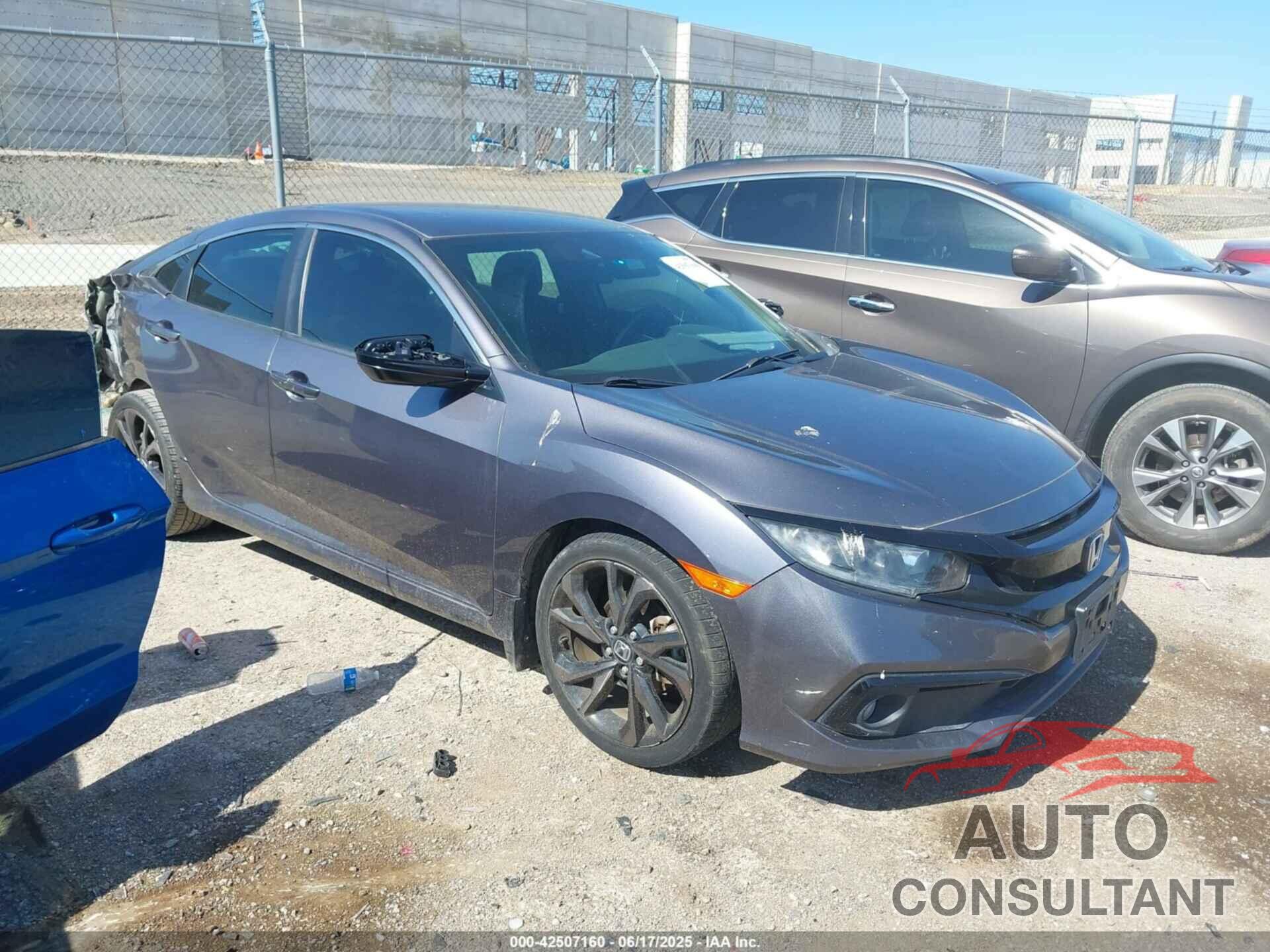 HONDA CIVIC 2019 - 19XFC2F87KE050804