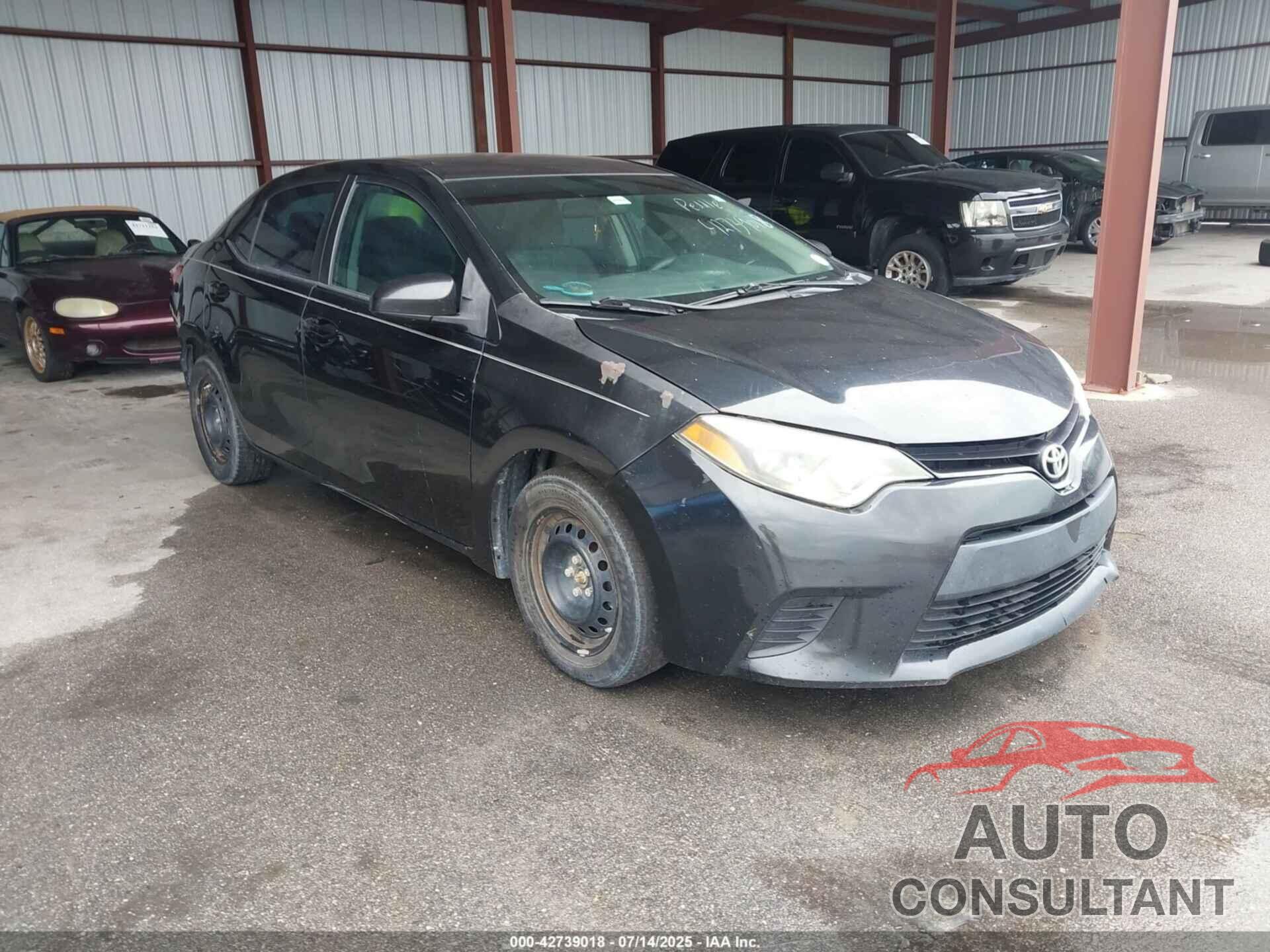 TOYOTA COROLLA 2015 - 2T1BURHE0FC430708
