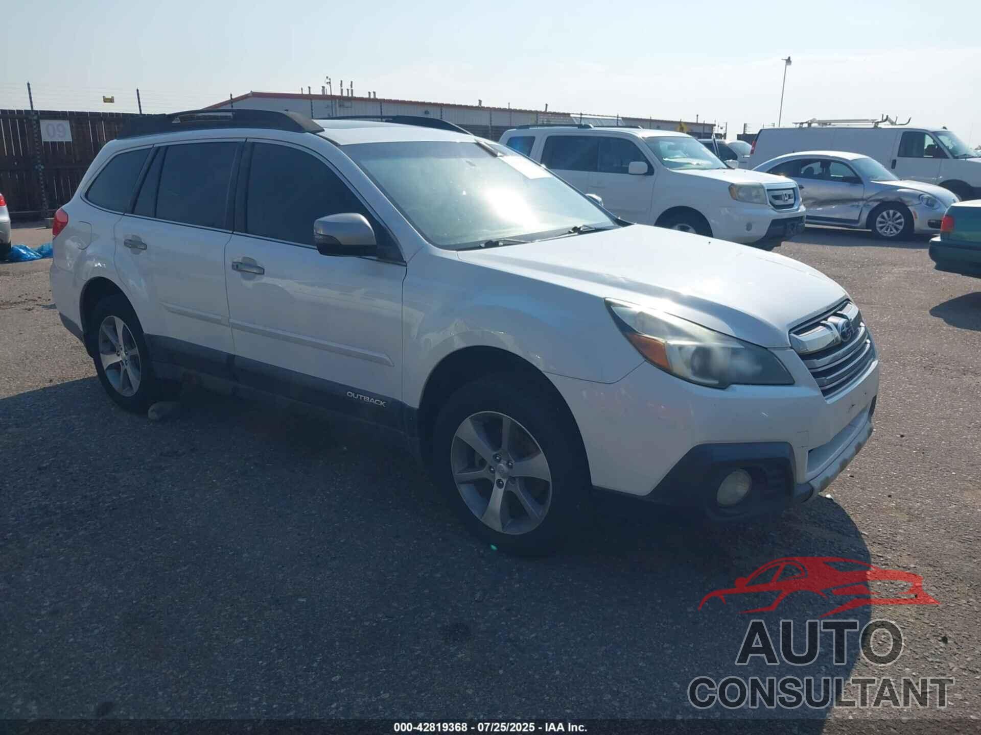 SUBARU OUTBACK 2013 - 4S4BRCSC7D3231758