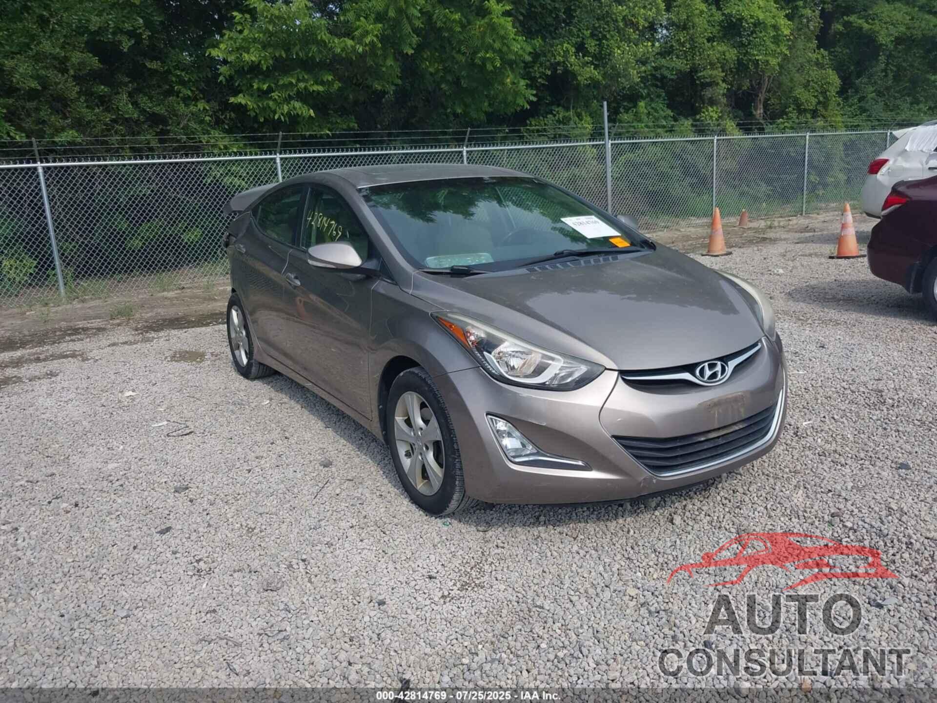 HYUNDAI ELANTRA 2016 - 5NPDH4AE1GH776033