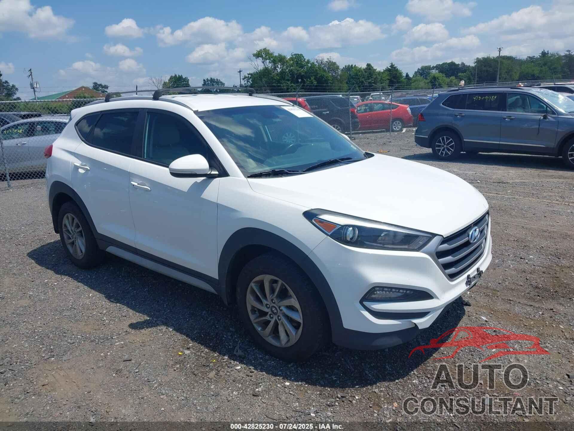 HYUNDAI TUCSON 2017 - KM8J3CA41HU463621