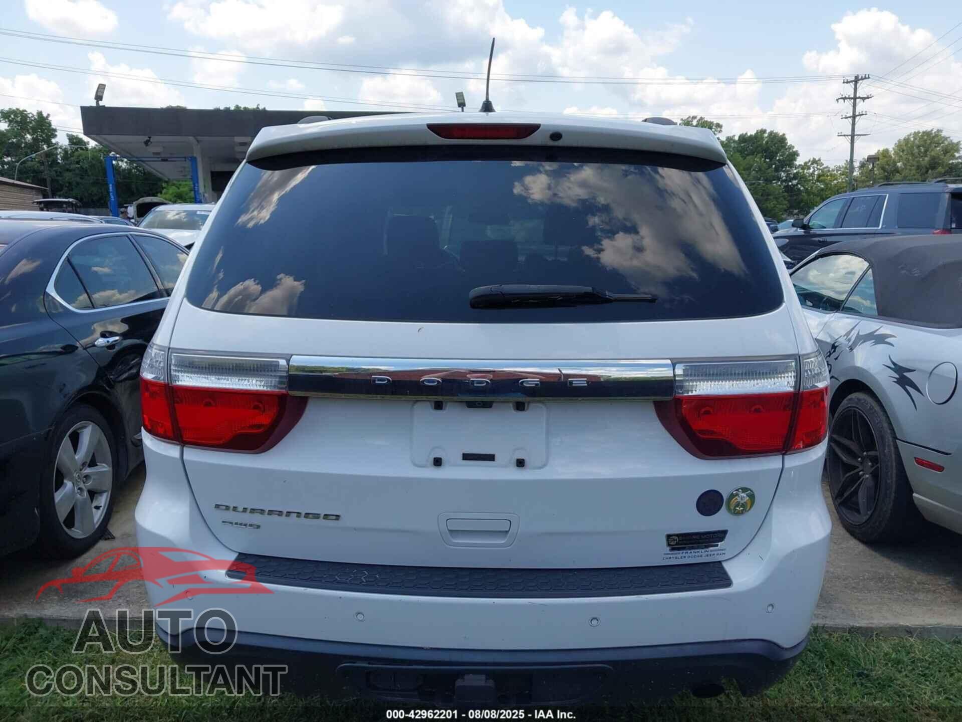 DODGE DURANGO 2013 - 1C4RDJAG3DC677061