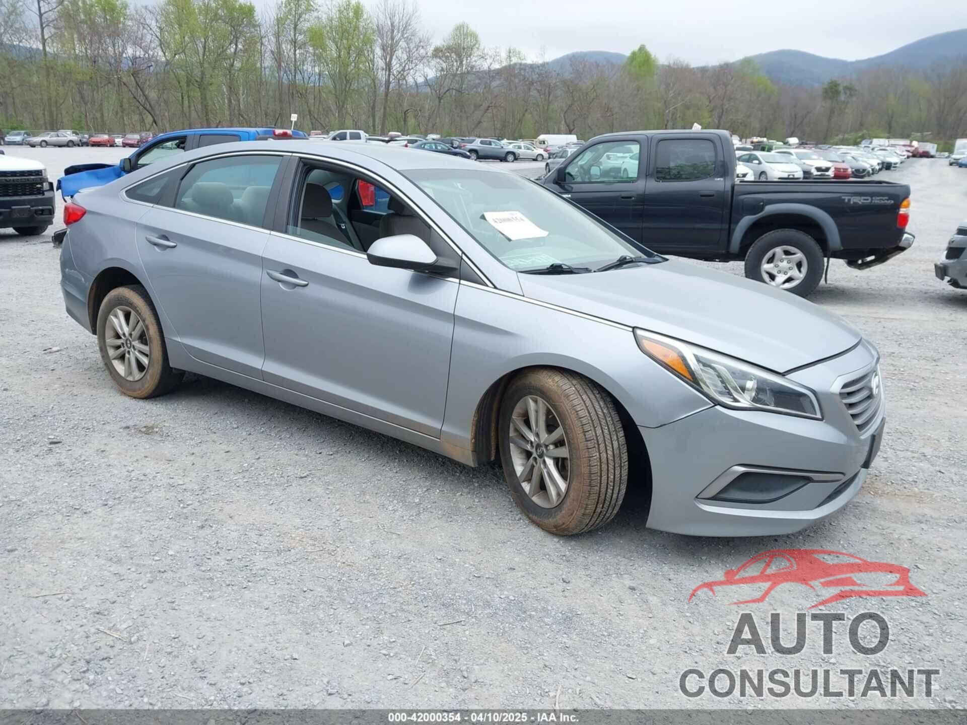 HYUNDAI SONATA 2016 - 5NPE24AFXGH278220