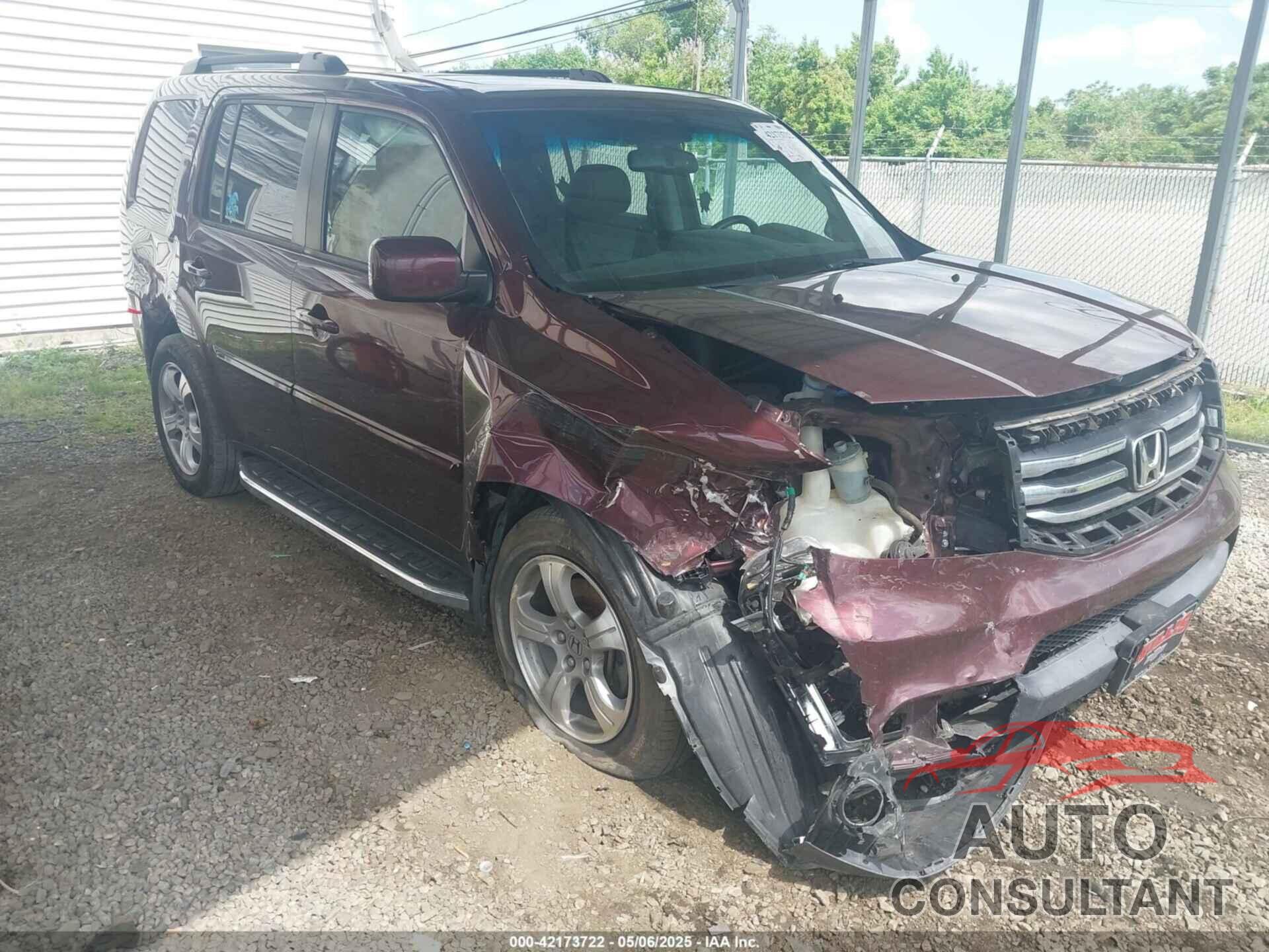 HONDA PILOT 2014 - 5FNYF4H5XEB055640