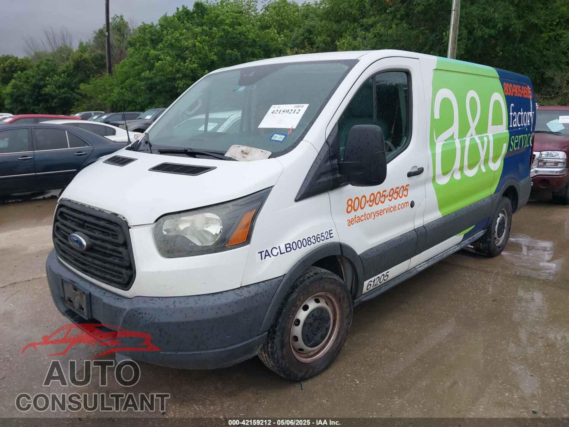 FORD TRANSIT-150 2016 - 1FTYE1YM6GKB08669
