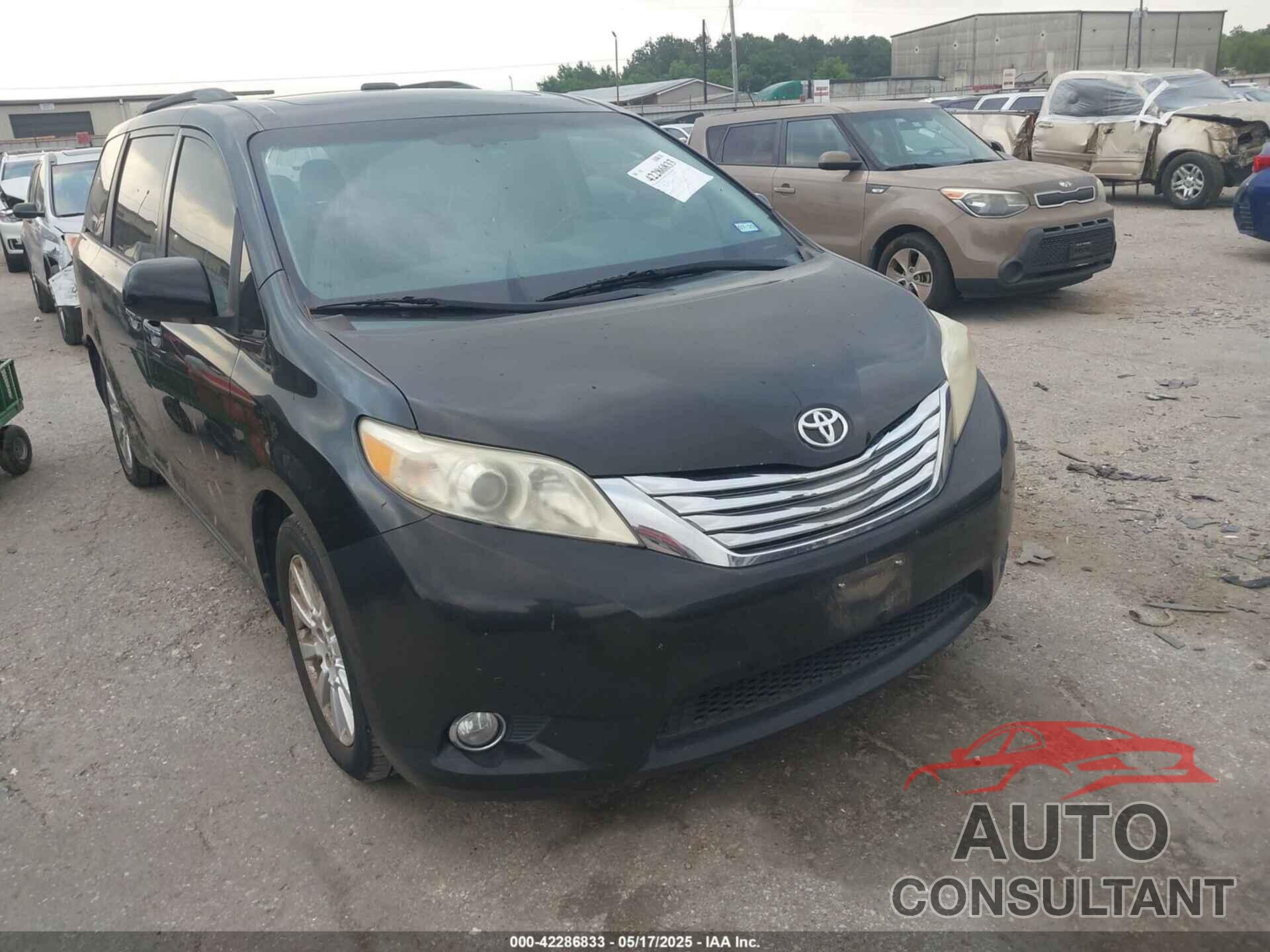 TOYOTA SIENNA 2011 - 5TDYK3DC1BS054023