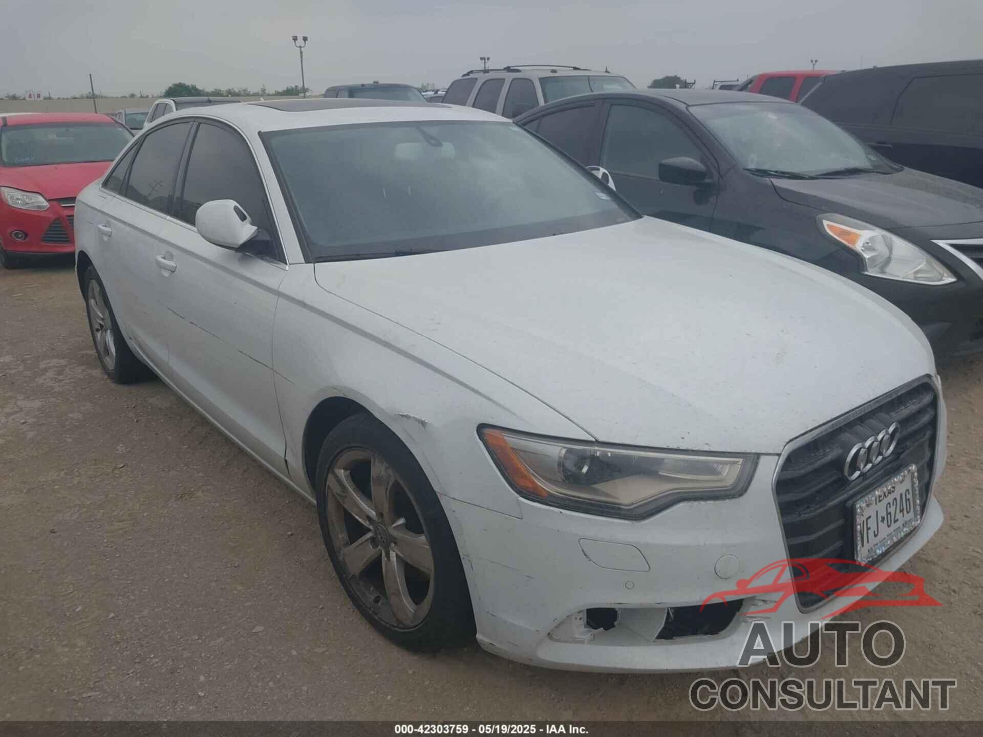 AUDI A6 2012 - WAUDFAFC7CN130997
