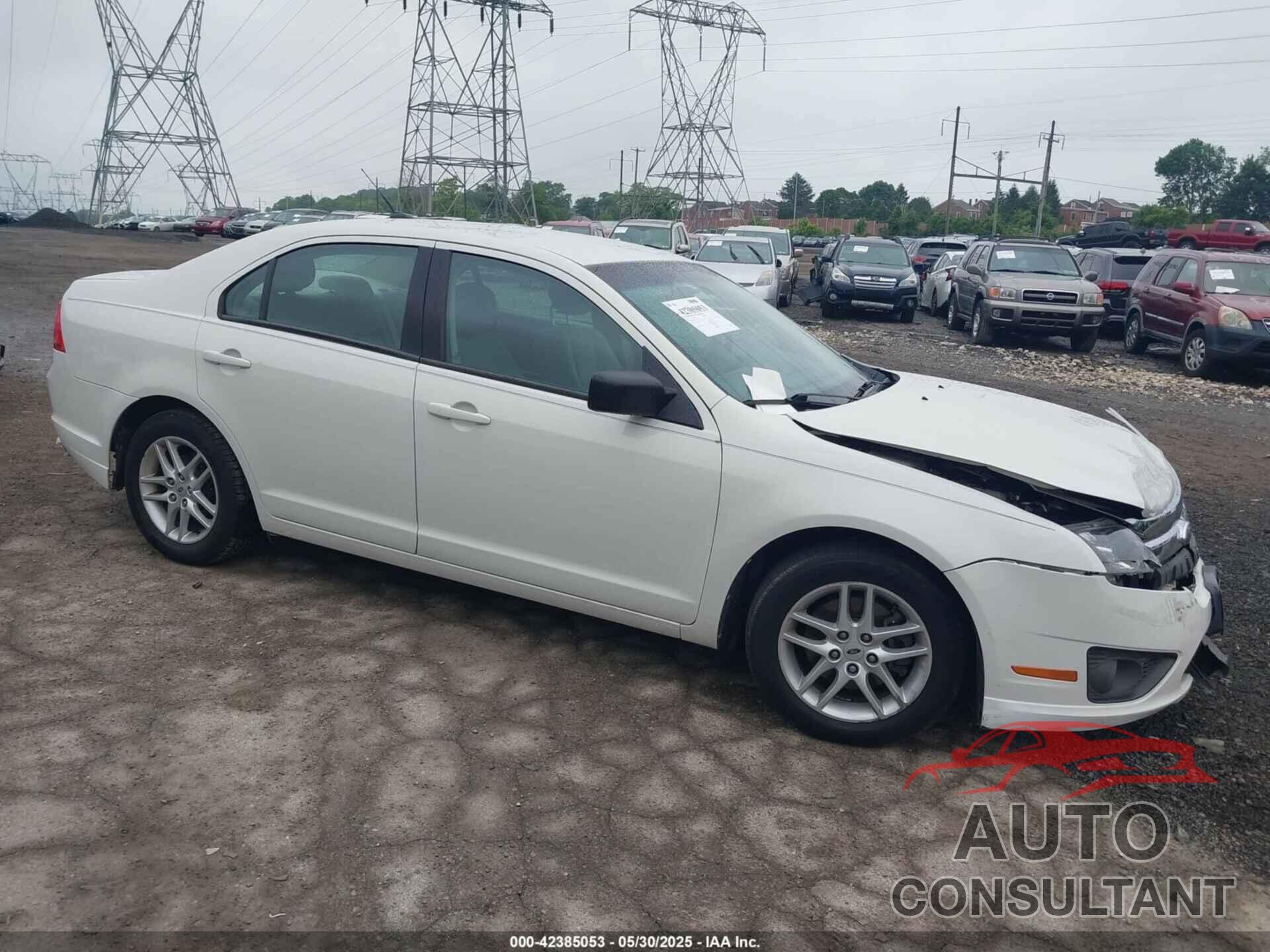 FORD FUSION 2012 - 3FAHP0GA2CR275263