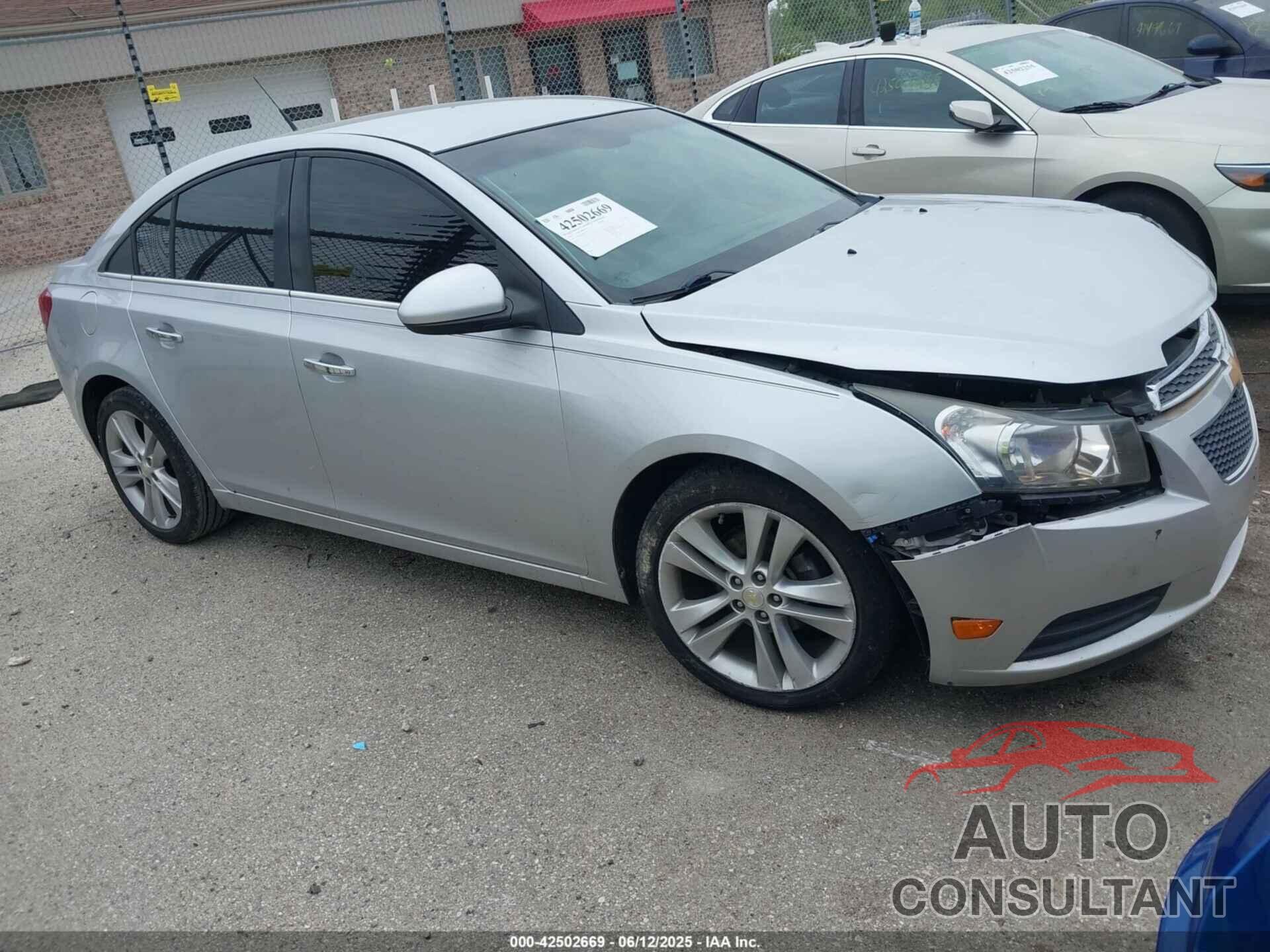 CHEVROLET CRUZE 2011 - 1G1PH5S94B7295722