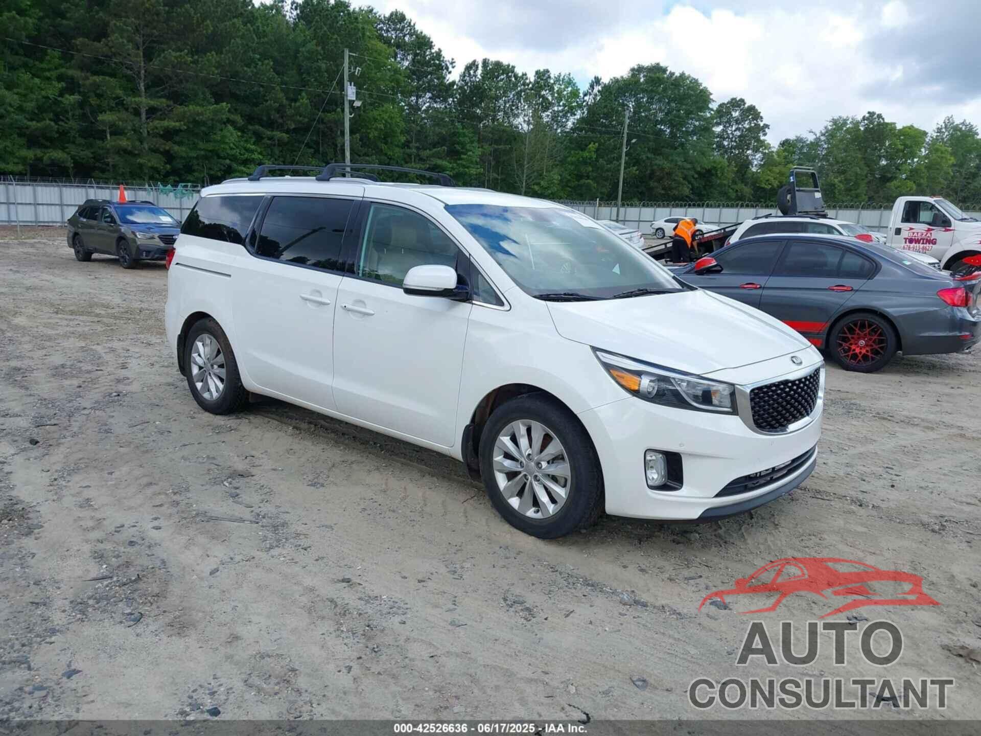 KIA SEDONA 2017 - KNDMC5C12H6260886