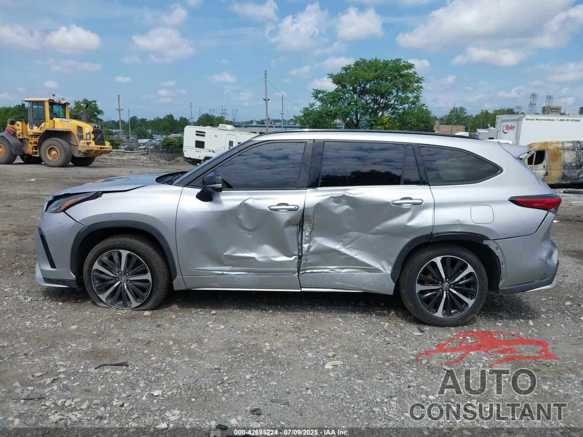 TOYOTA HIGHLANDER 2022 - 5TDLZRBH8NS198146