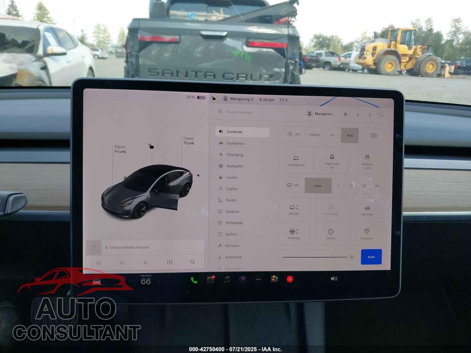 TESLA MODEL 3 2021 - 5YJ3E1EA3MF986847