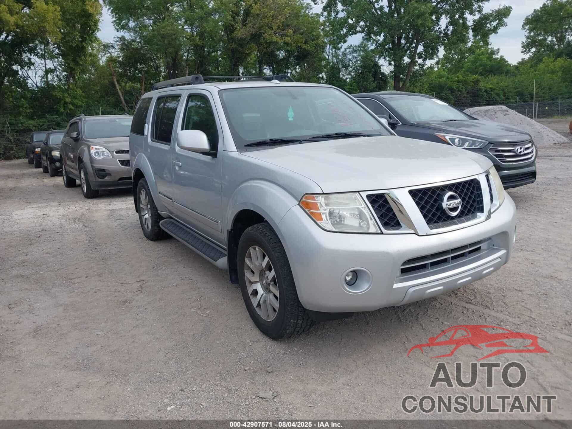 NISSAN PATHFINDER 2011 - 5N1AR1NB6BC621850