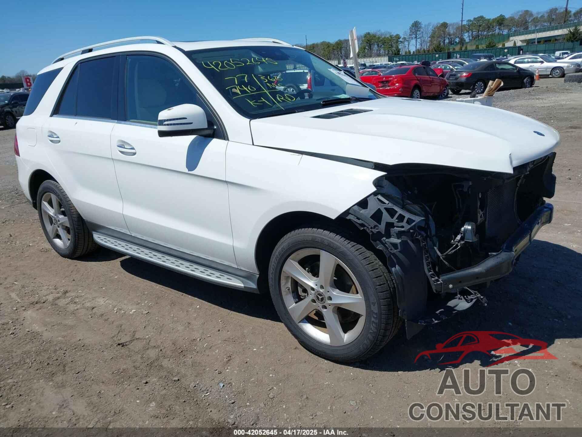MERCEDES-BENZ GLE 350 2018 - 4JGDA5HB1JB042700