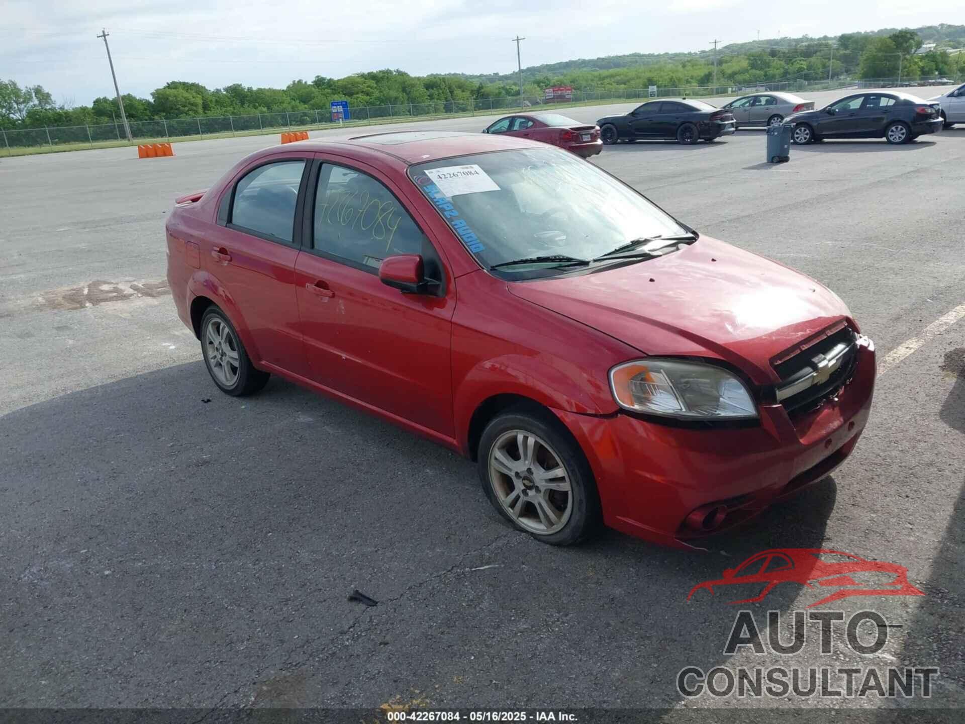 CHEVROLET AVEO 2011 - KL1TG5DE4BB147903