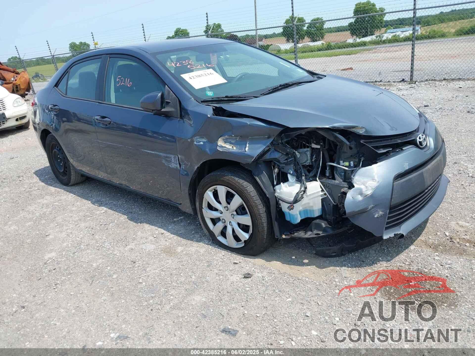 TOYOTA COROLLA 2014 - 2T1BURHE8EC015408
