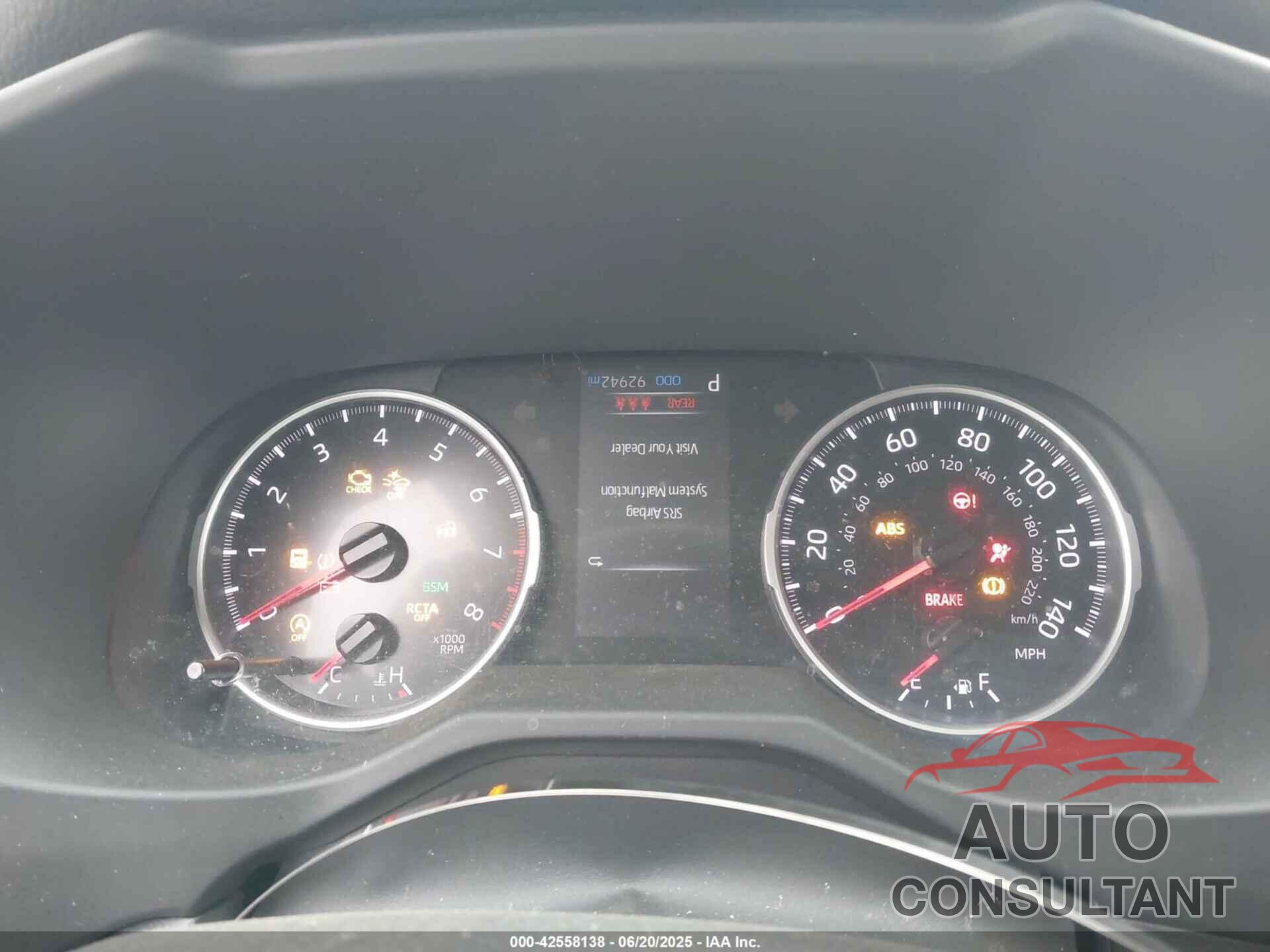 TOYOTA RAV4 2021 - 2T3G1RFVXMW217592
