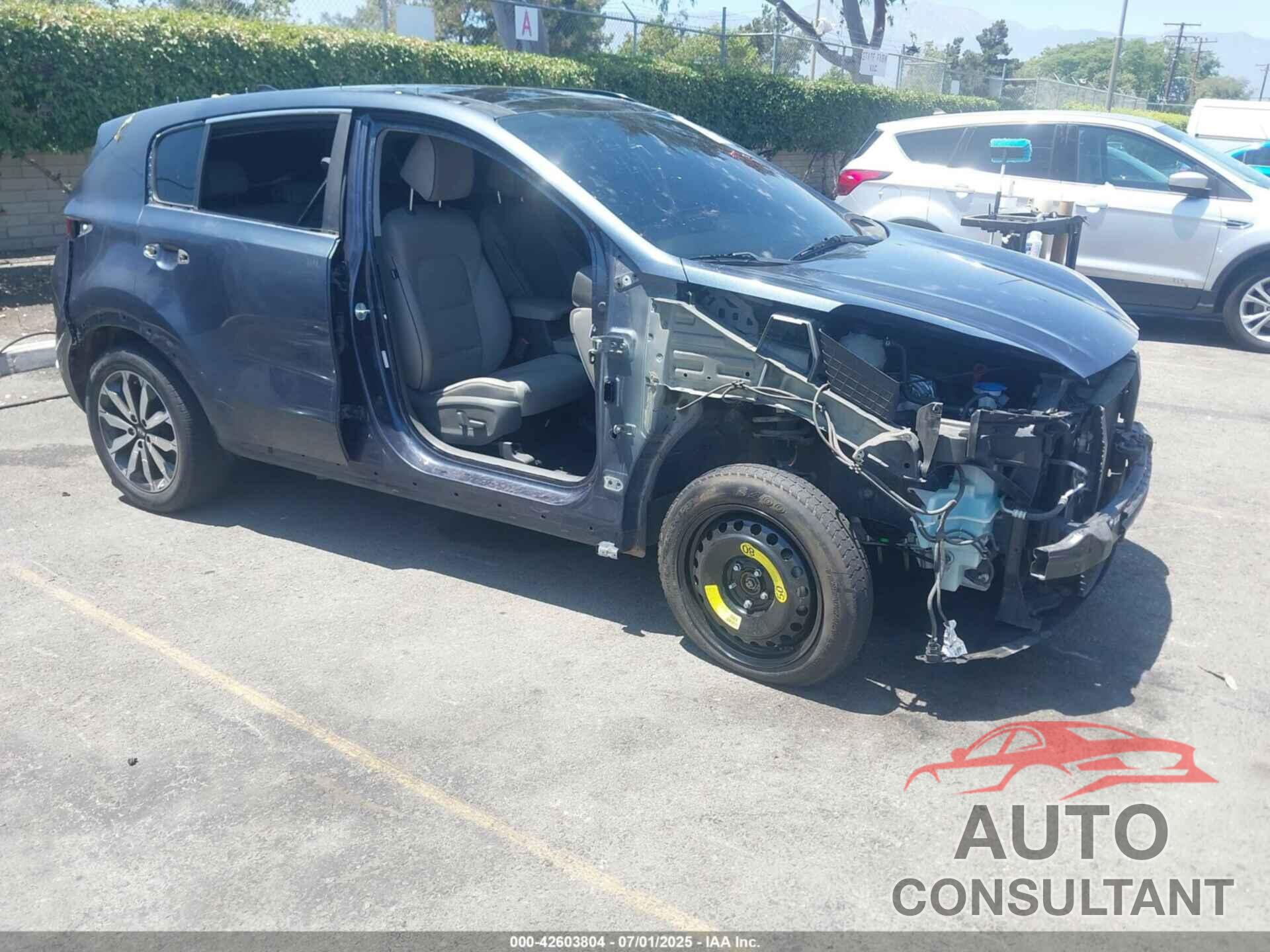 KIA SPORTAGE 2018 - KNDPN3AC2J7327289