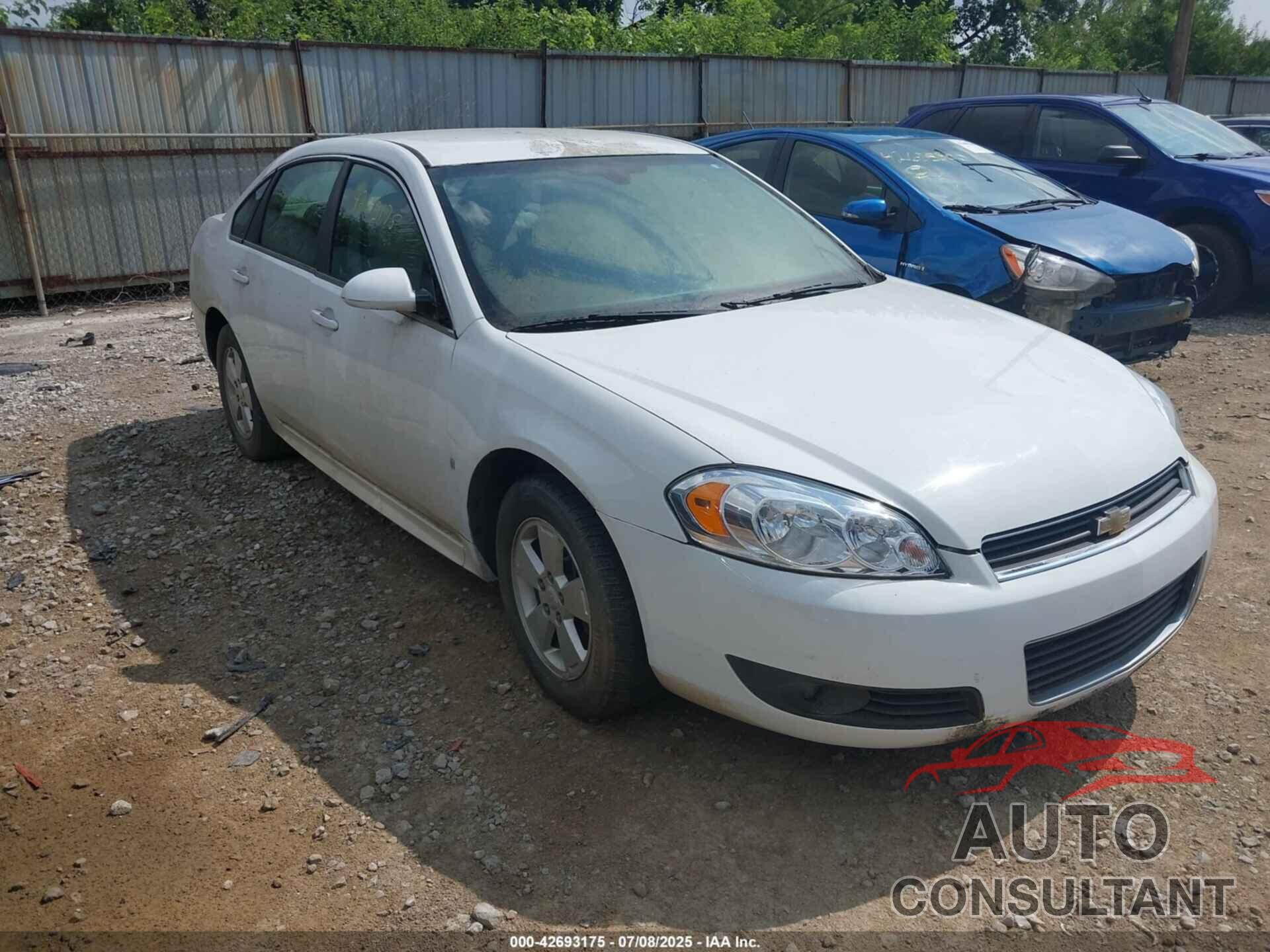 CHEVROLET IMPALA 2010 - 2G1WB5EKXA1129955