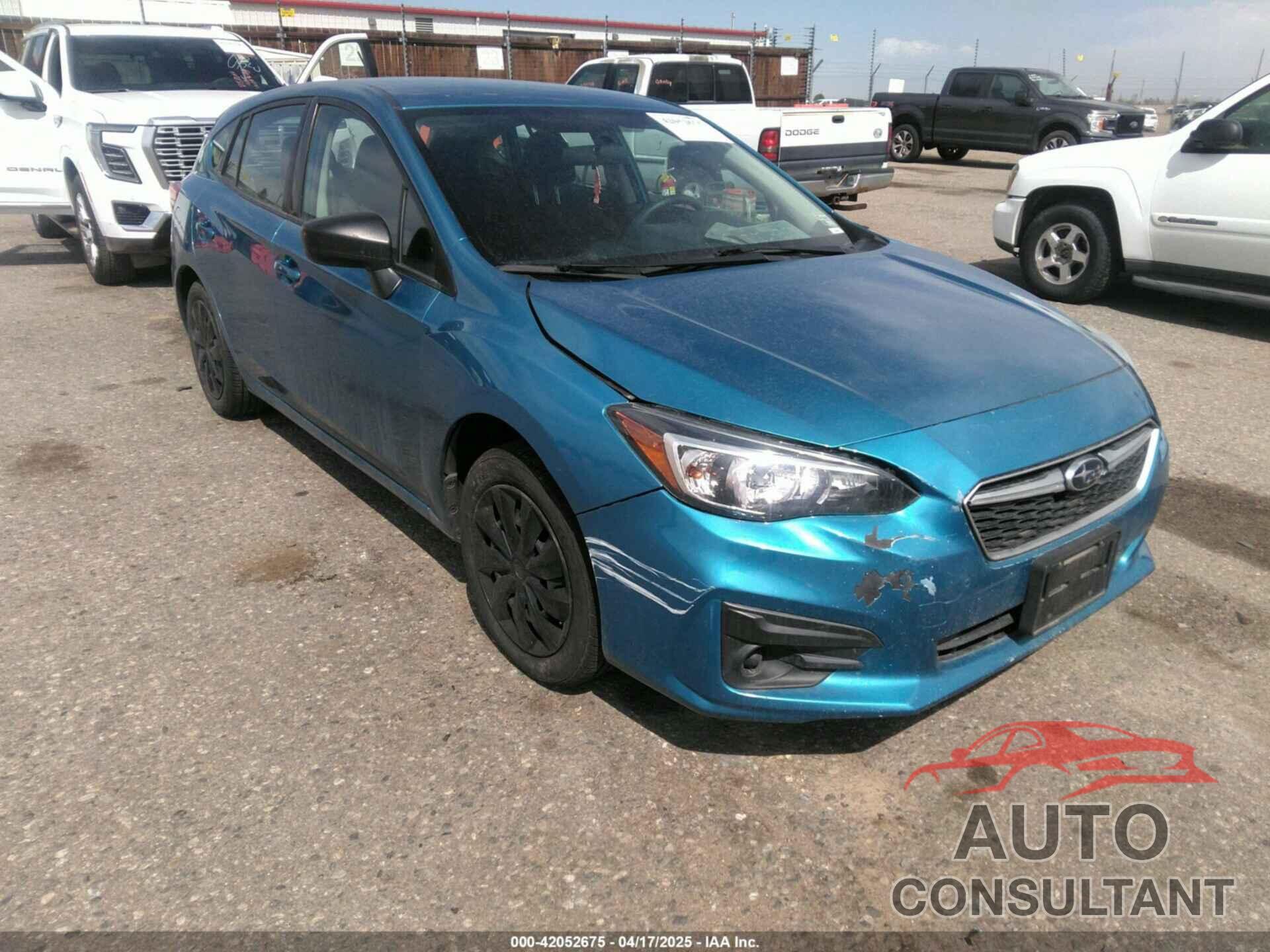 SUBARU IMPREZA 2017 - 4S3GTAA60H1727501