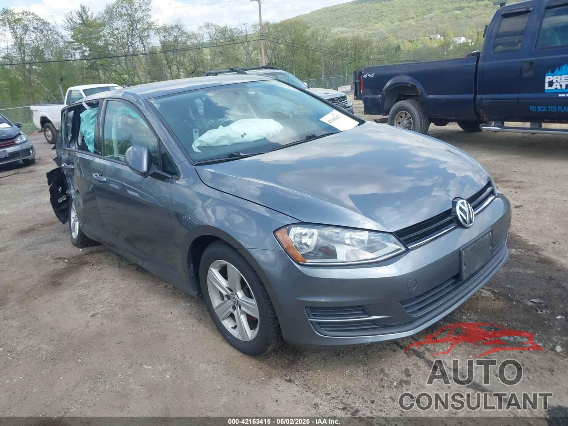 VOLKSWAGEN GOLF 2015 - 3VWRA7AU3FM072344