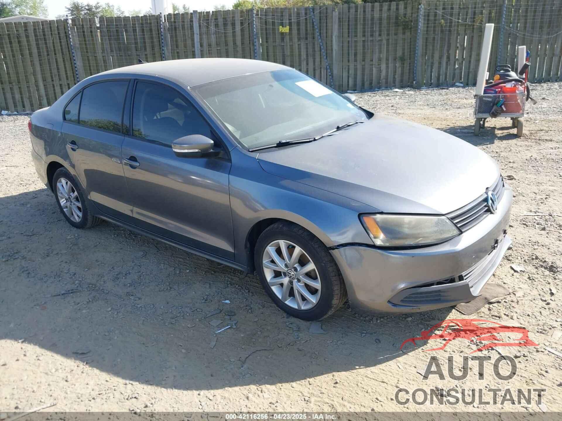VOLKSWAGEN JETTA 2012 - 3VWDP7AJ4CM300149