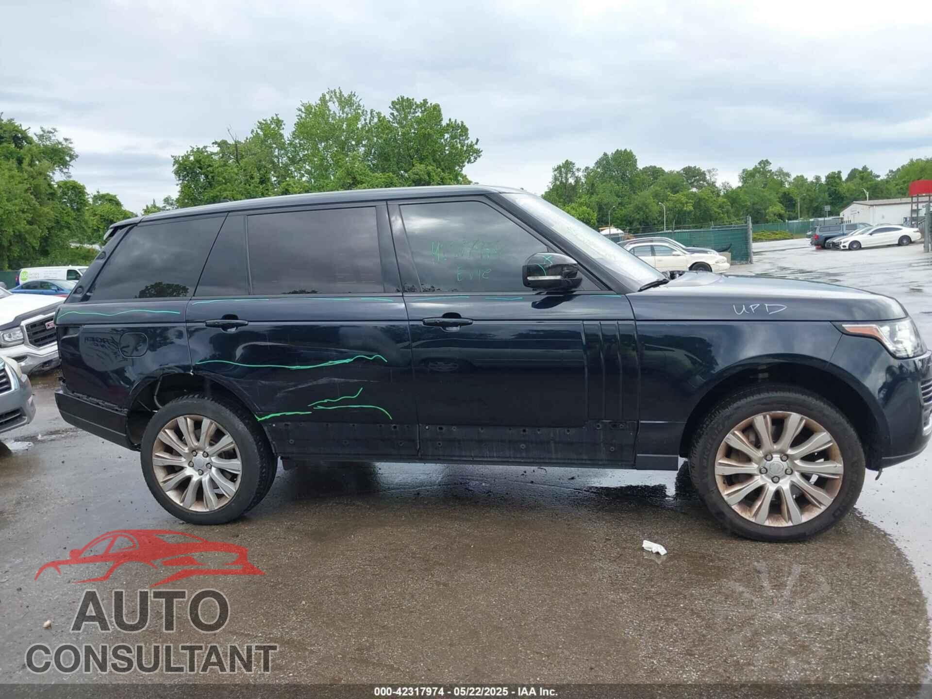 LAND ROVER RANGE ROVER 2016 - SALGS3EF4GA284334