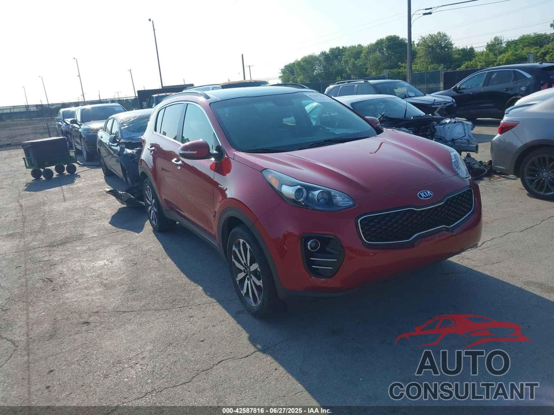 KIA SPORTAGE 2019 - KNDPNCAC4K7503812