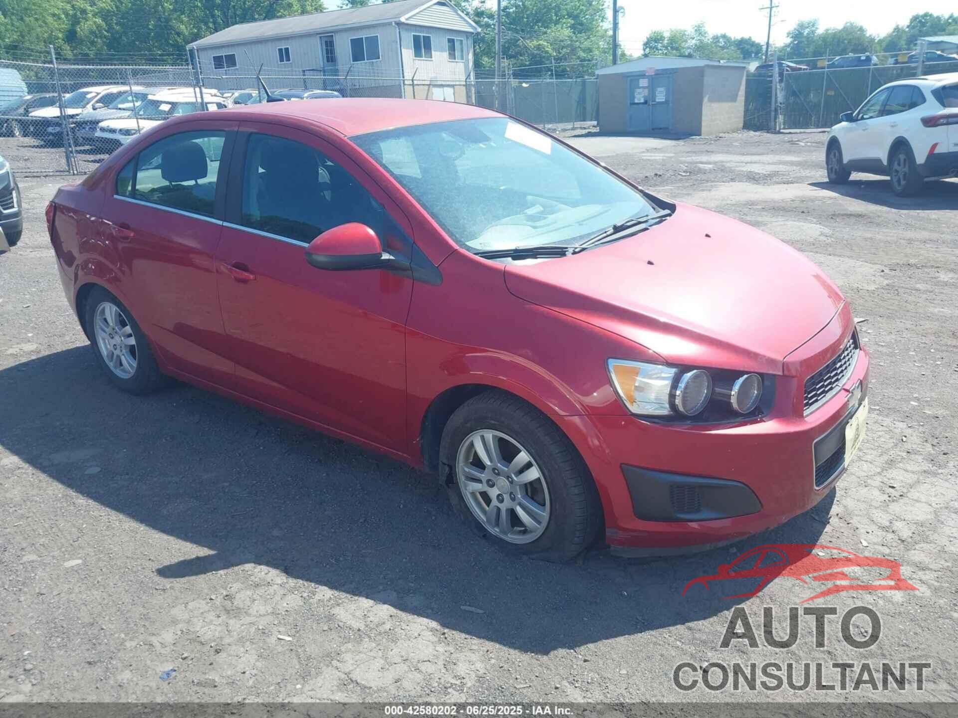 CHEVROLET SONIC 2012 - 1G1JD5SB7C4224456