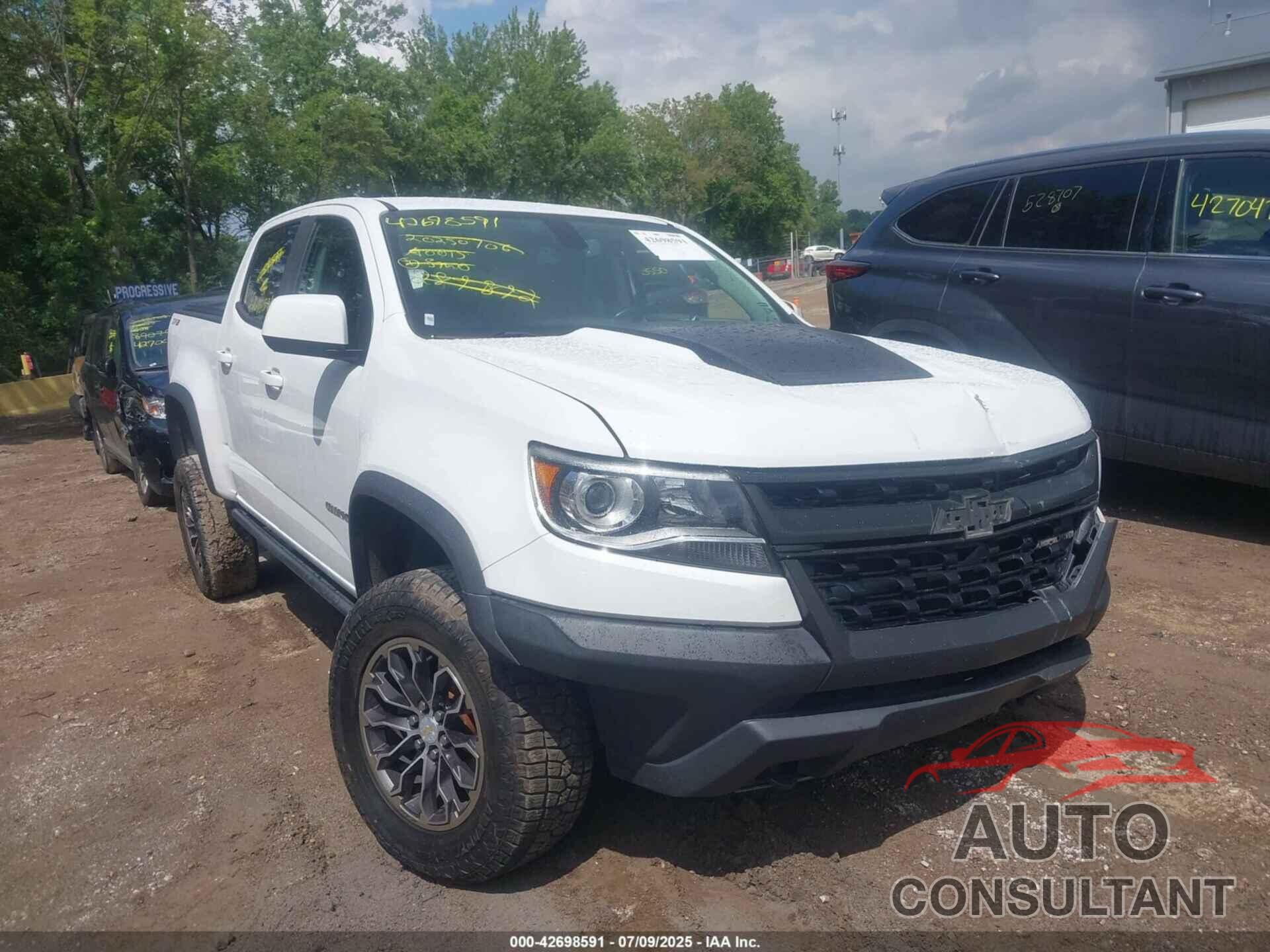 CHEVROLET COLORADO 2018 - 1GCGTEENXJ1289892