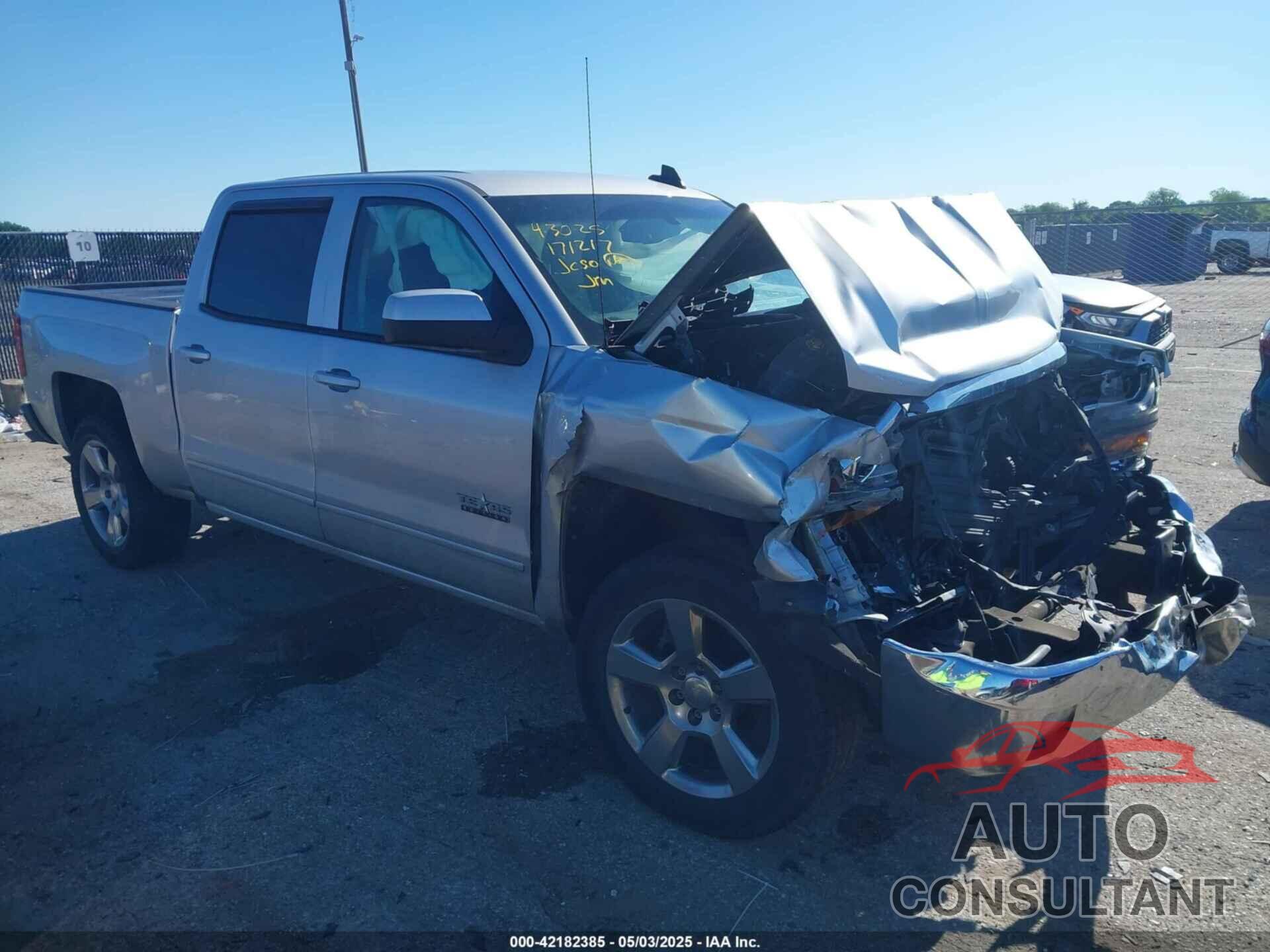 CHEVROLET SILVERADO 1500 2018 - 3GCPCREC3JG400838