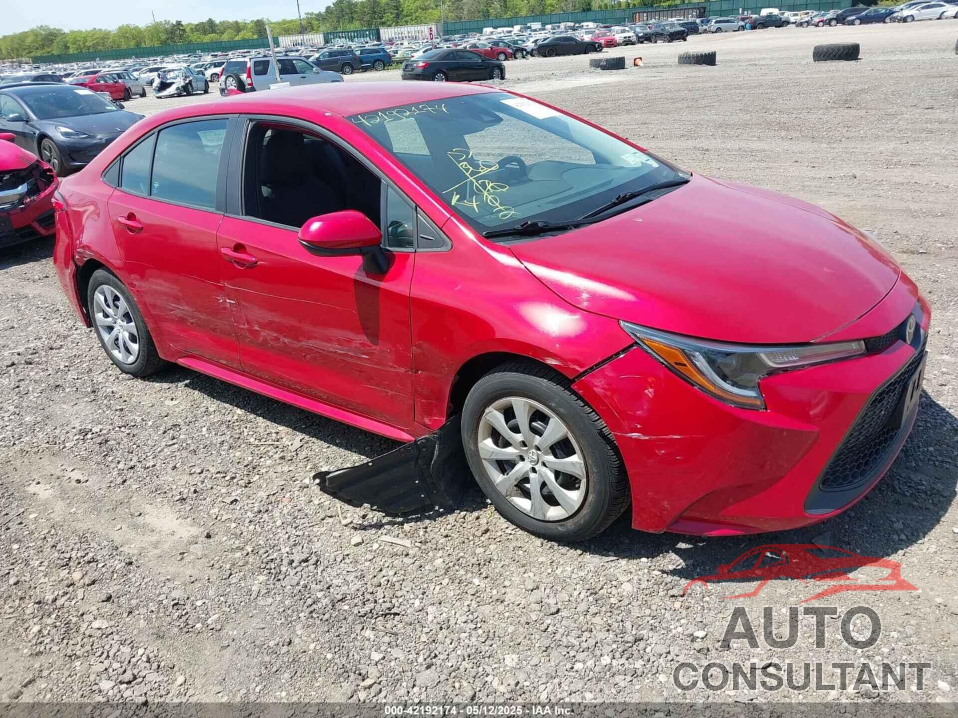 TOYOTA COROLLA 2021 - 5YFEPMAE4MP237749