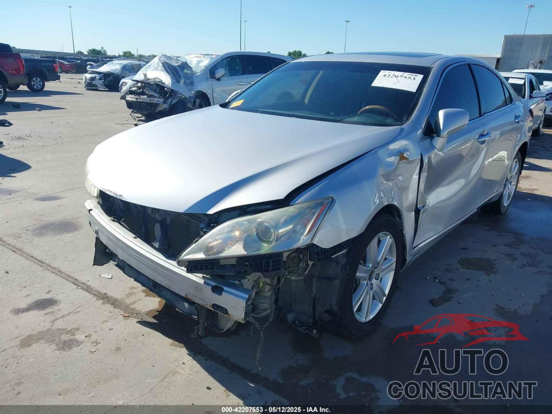 LEXUS ES 350 2009 - JTHBJ46G692333708