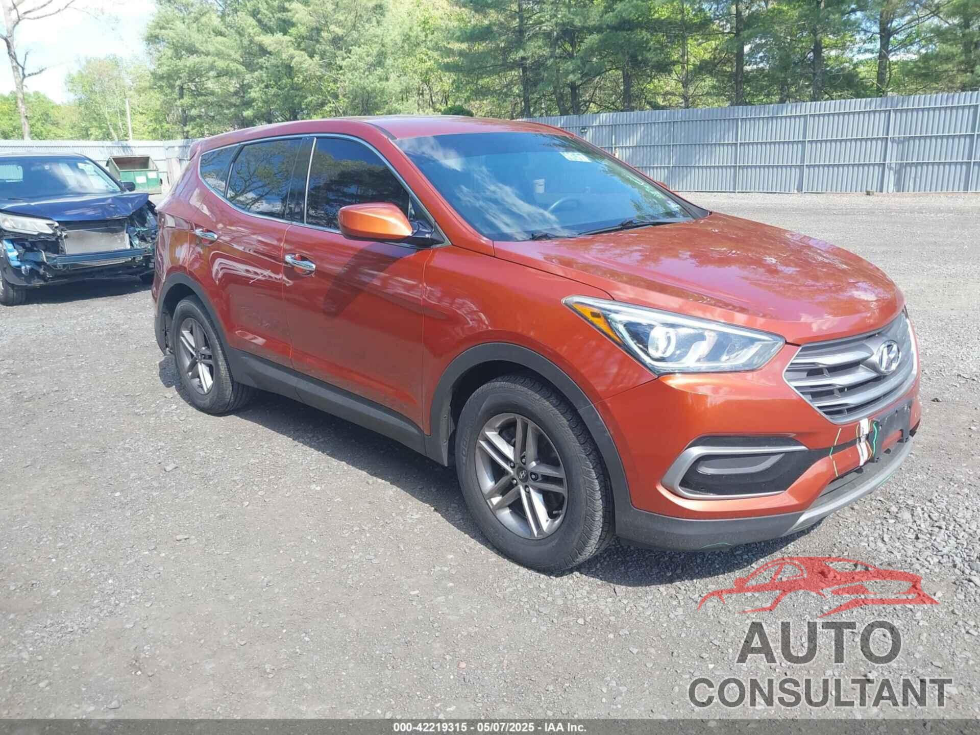 HYUNDAI SANTA FE SPORT 2017 - 5XYZTDLB9HG449394