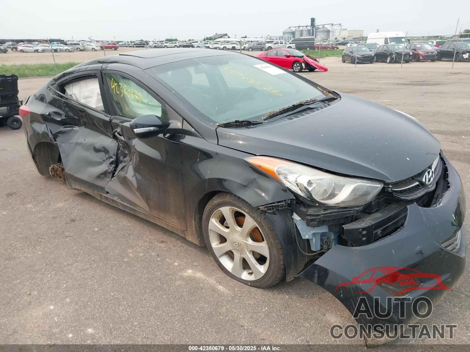 HYUNDAI ELANTRA 2011 - KMHDH4AE9BU106384