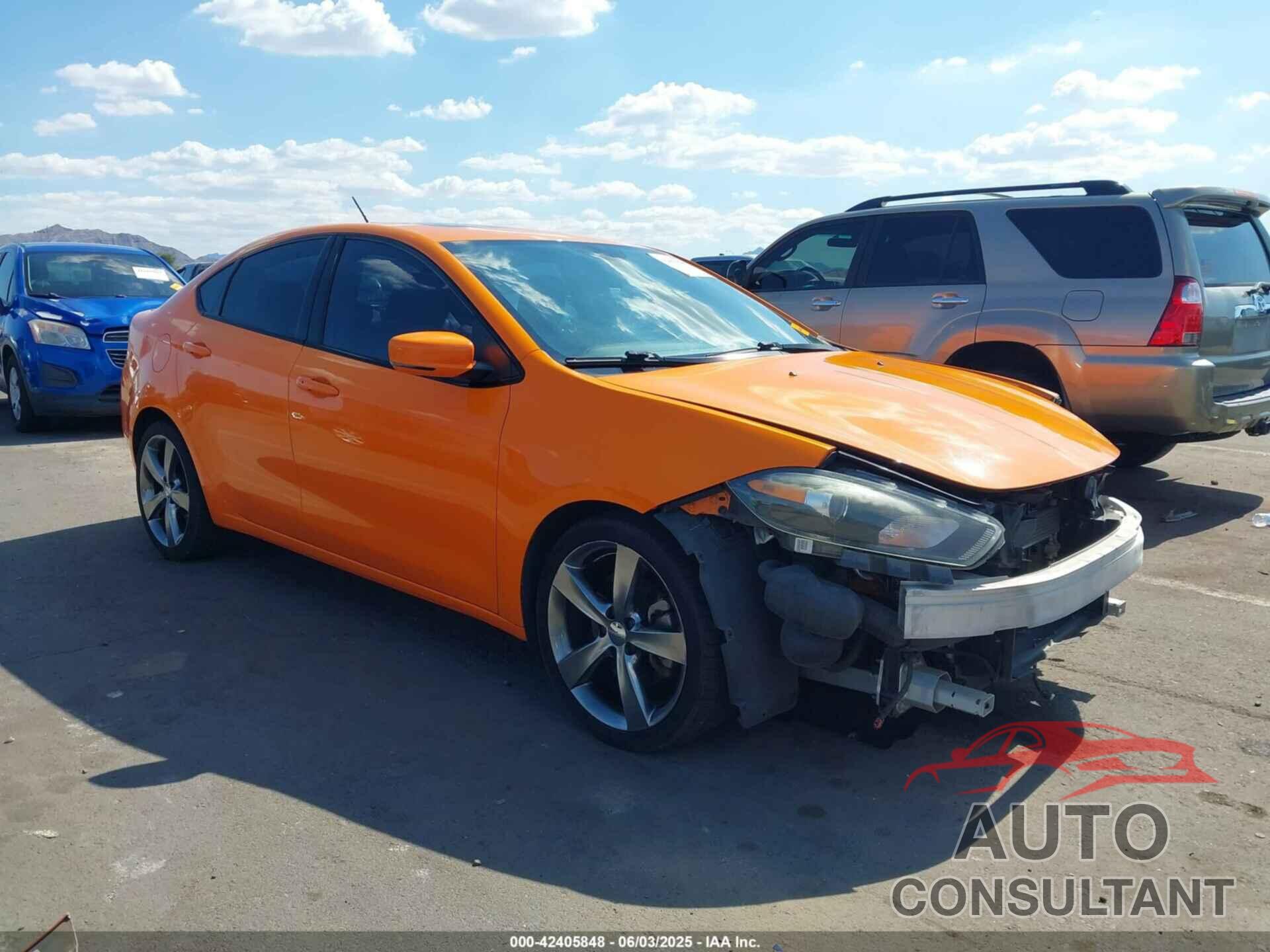 DODGE DART 2014 - 1C3CDFEB1ED704484