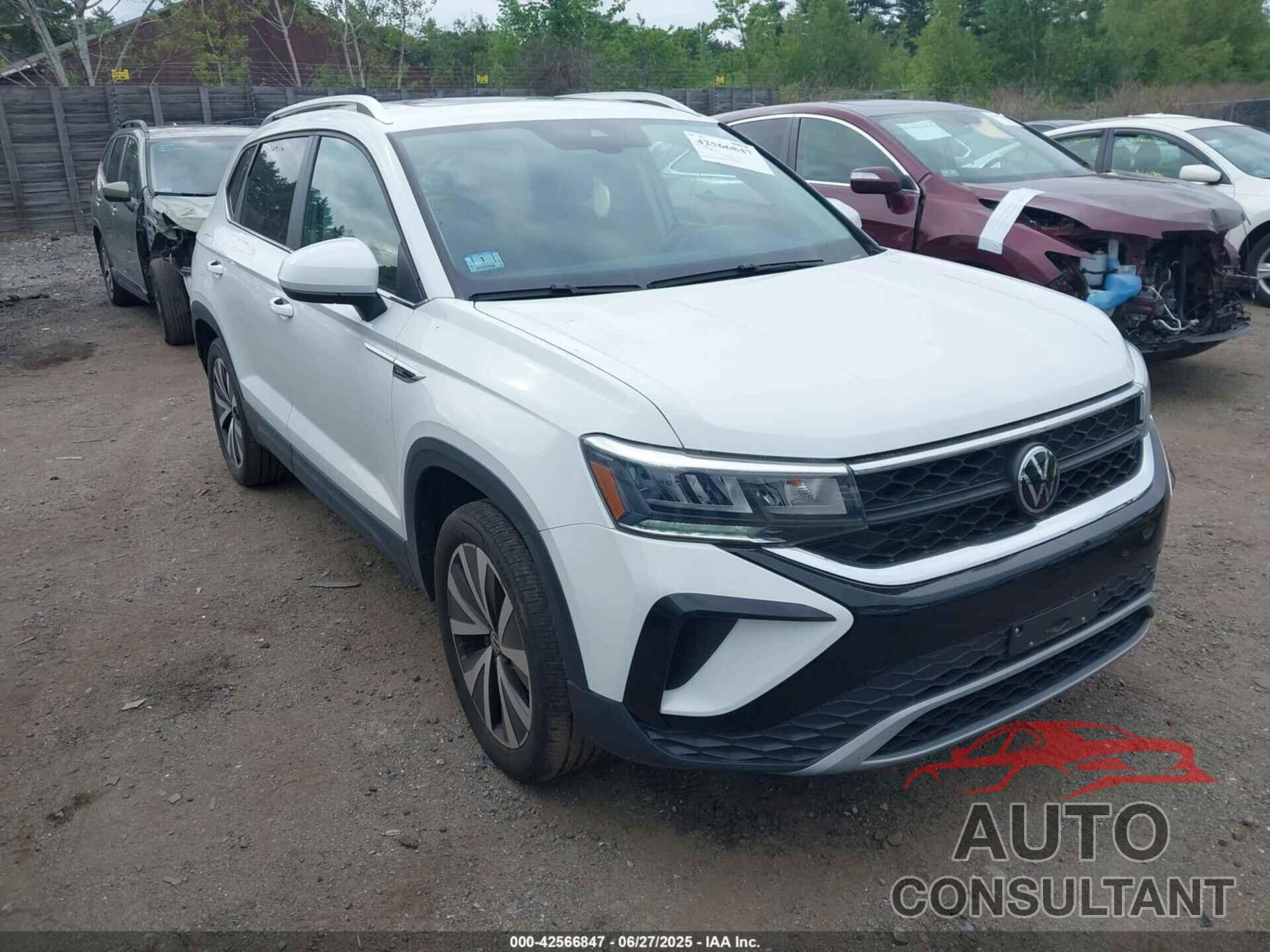 VOLKSWAGEN TAOS 2022 - 3VVPX7B25NM099017
