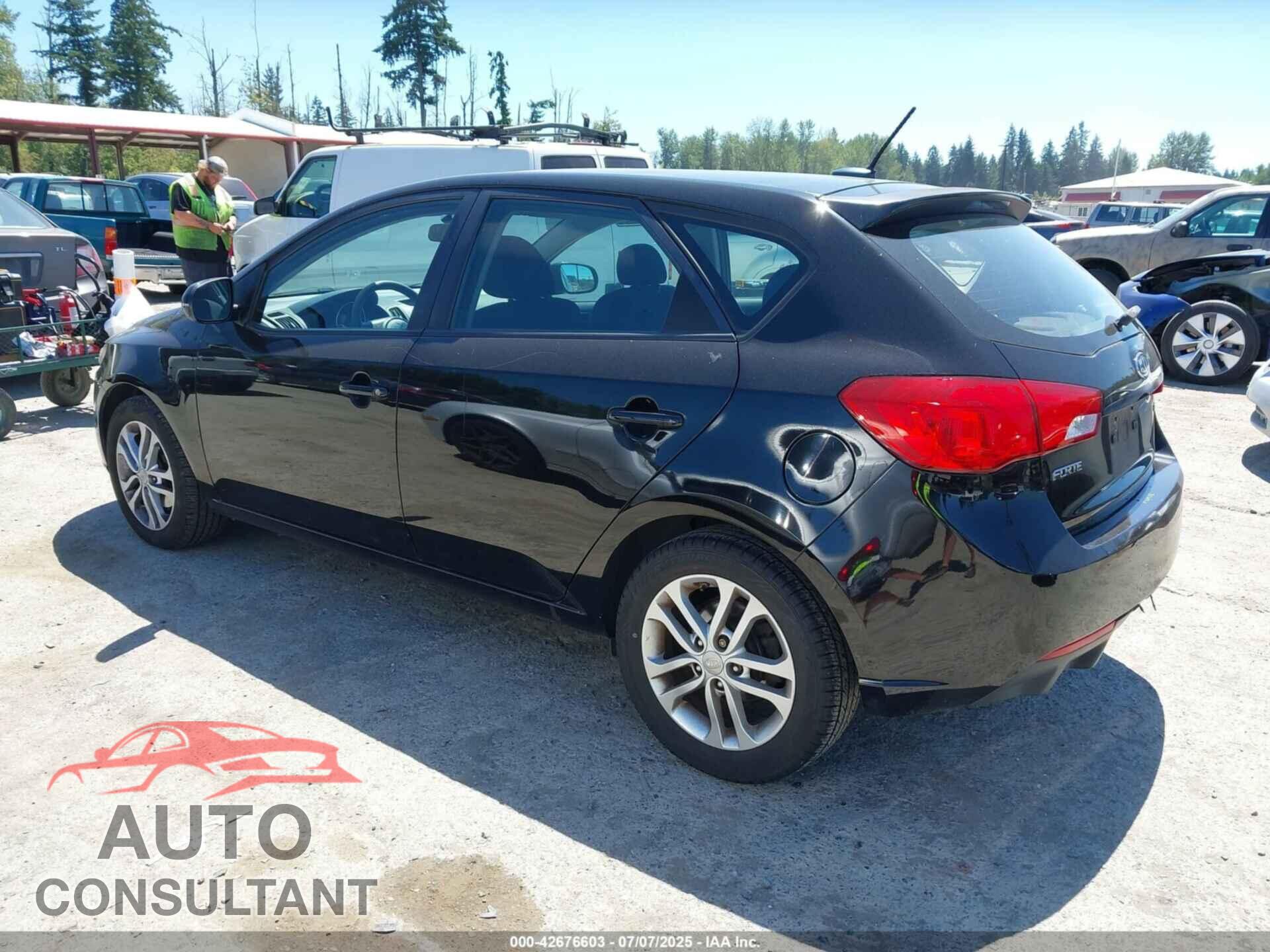 KIA FORTE 2012 - KNAFU5A21C5550842