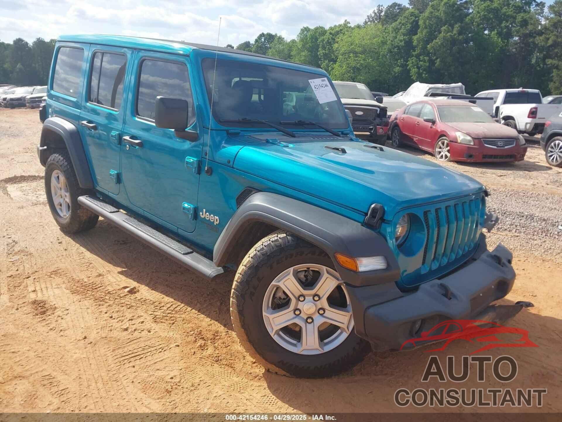 JEEP WRANGLER UNLIMITED 2020 - 1C4HJXDG4LW331133