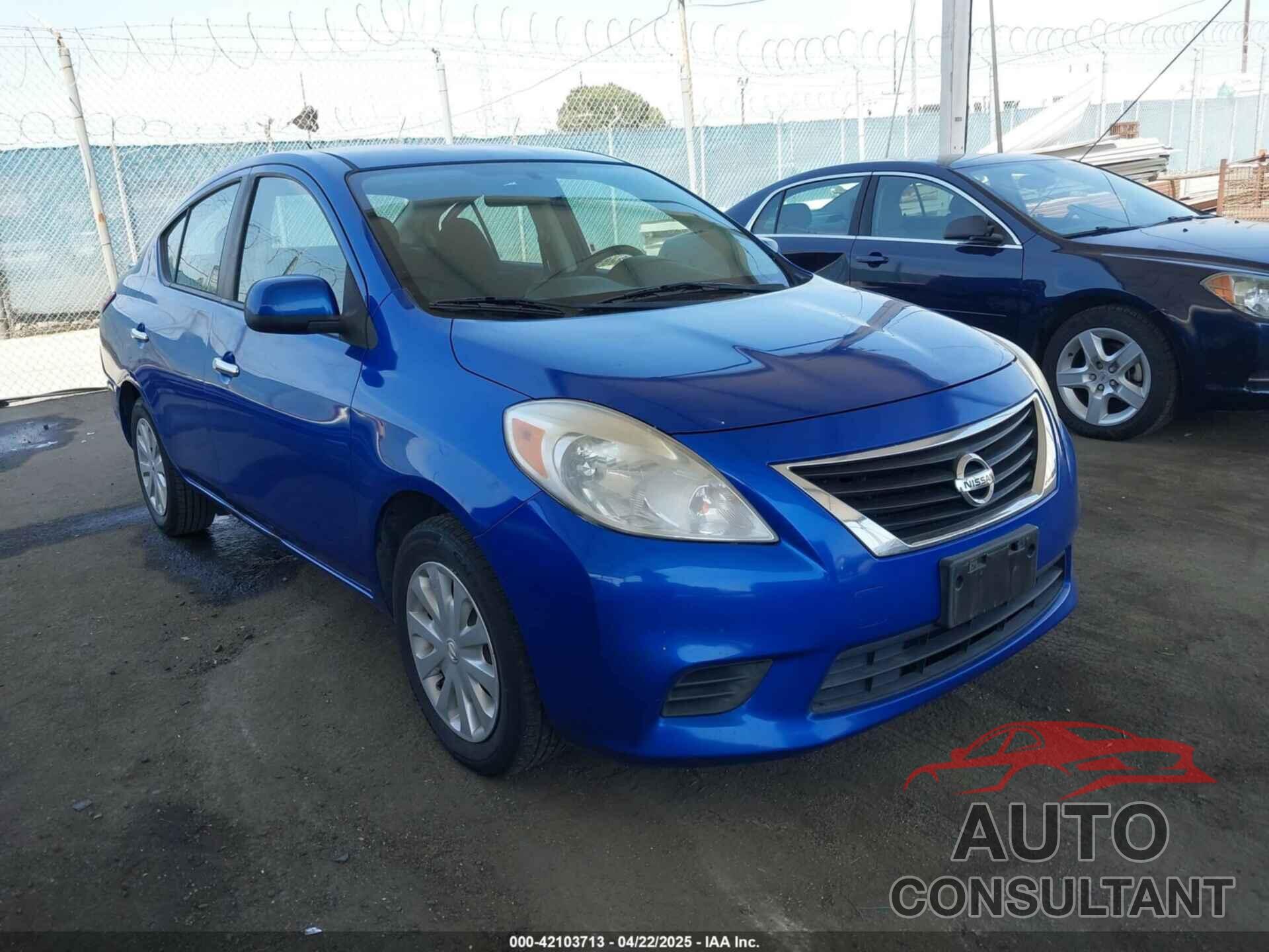 NISSAN VERSA 2013 - 3N1CN7AP8DL853258